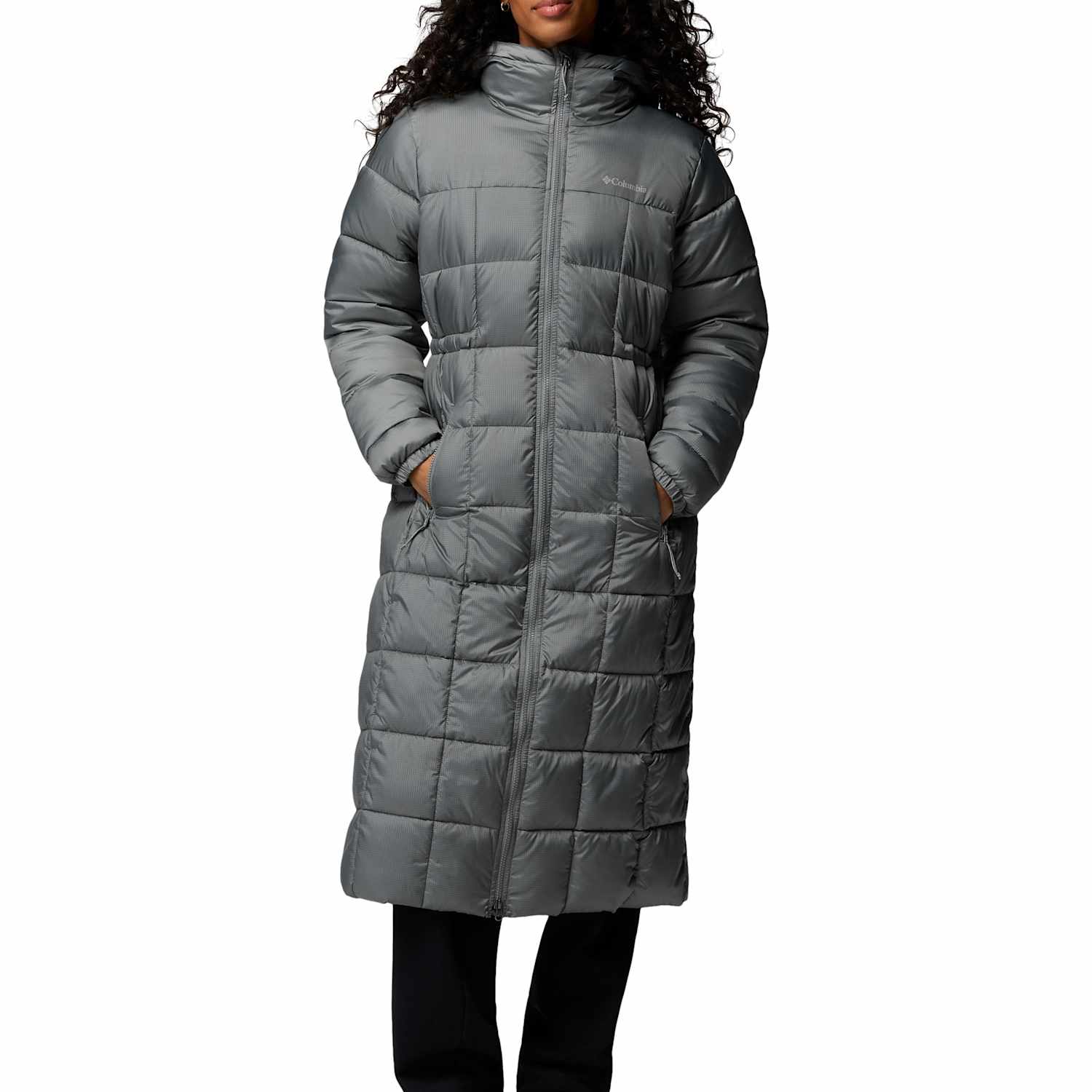 Columbia Women's Puffect III Long Puffer Jacket - Large - Light Green