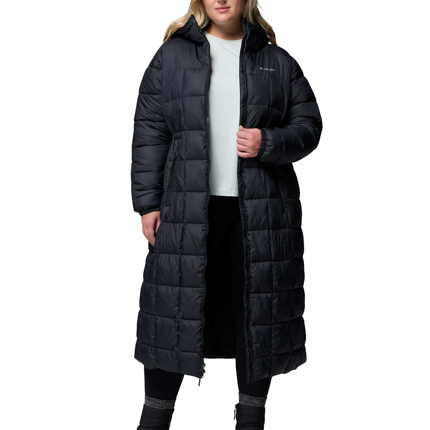 Columbia Women's Puffect III Long Puffer Jacket - Large - Black