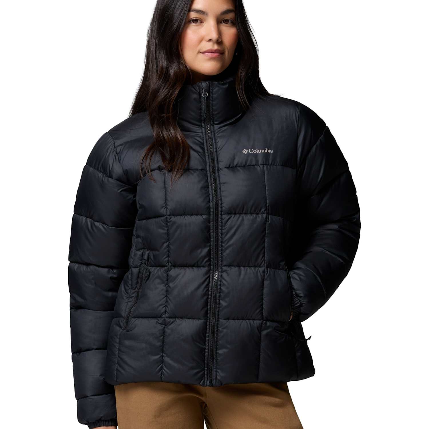 Columbia Women's Puffect III Full Zip Puffer Jacket - Medium - Black