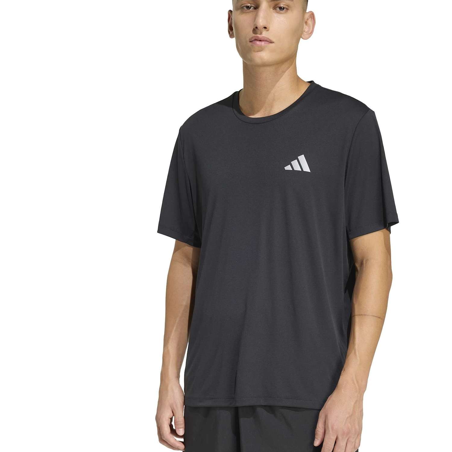 Adidas Men's adi365 Running Essentials Crew Neck T-Shirt - 2XL - Black