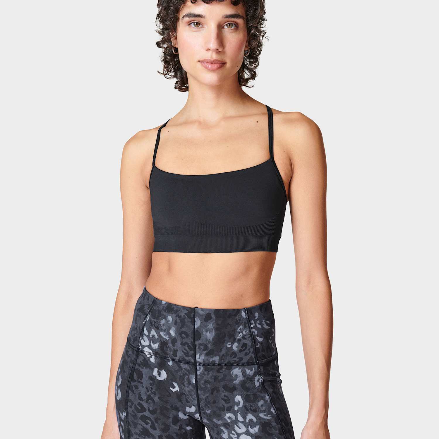 Sweaty Betty Women's Spirit Restored Yoga Bra - Large - Black
