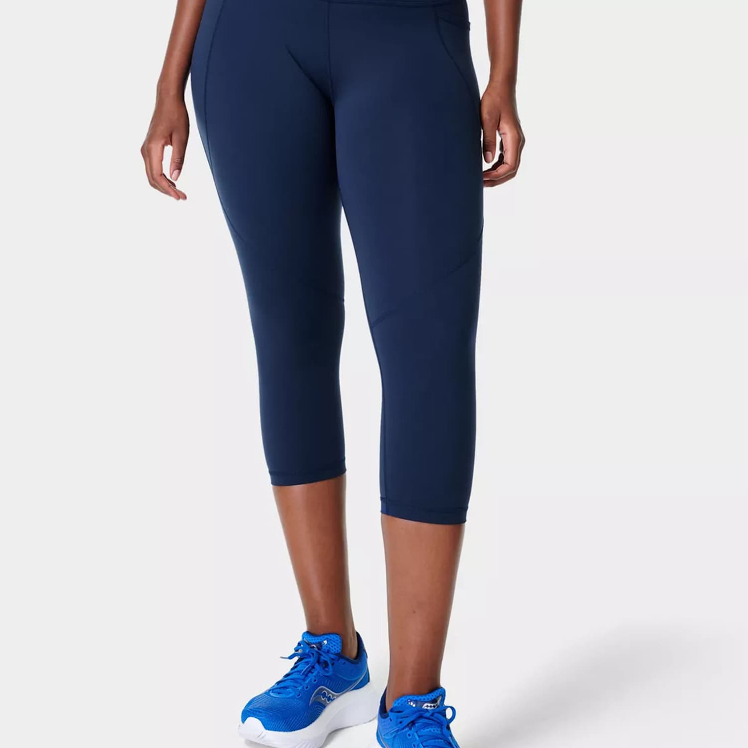 Sweaty Betty Women's Power Cropped Leggings - Small - Navy