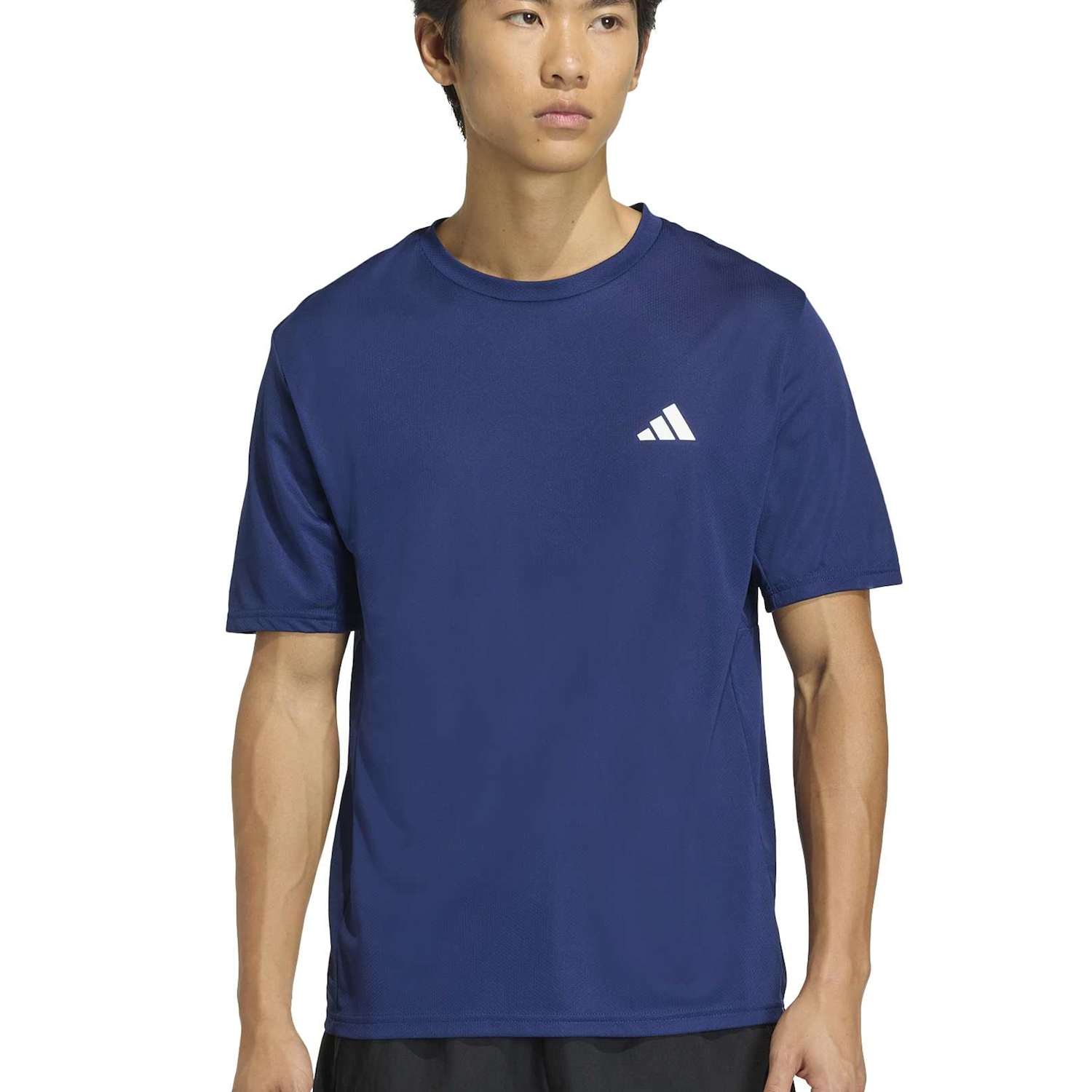 Adidas Men's Workout Essentials Base T-Shirt - S - Dark Blue