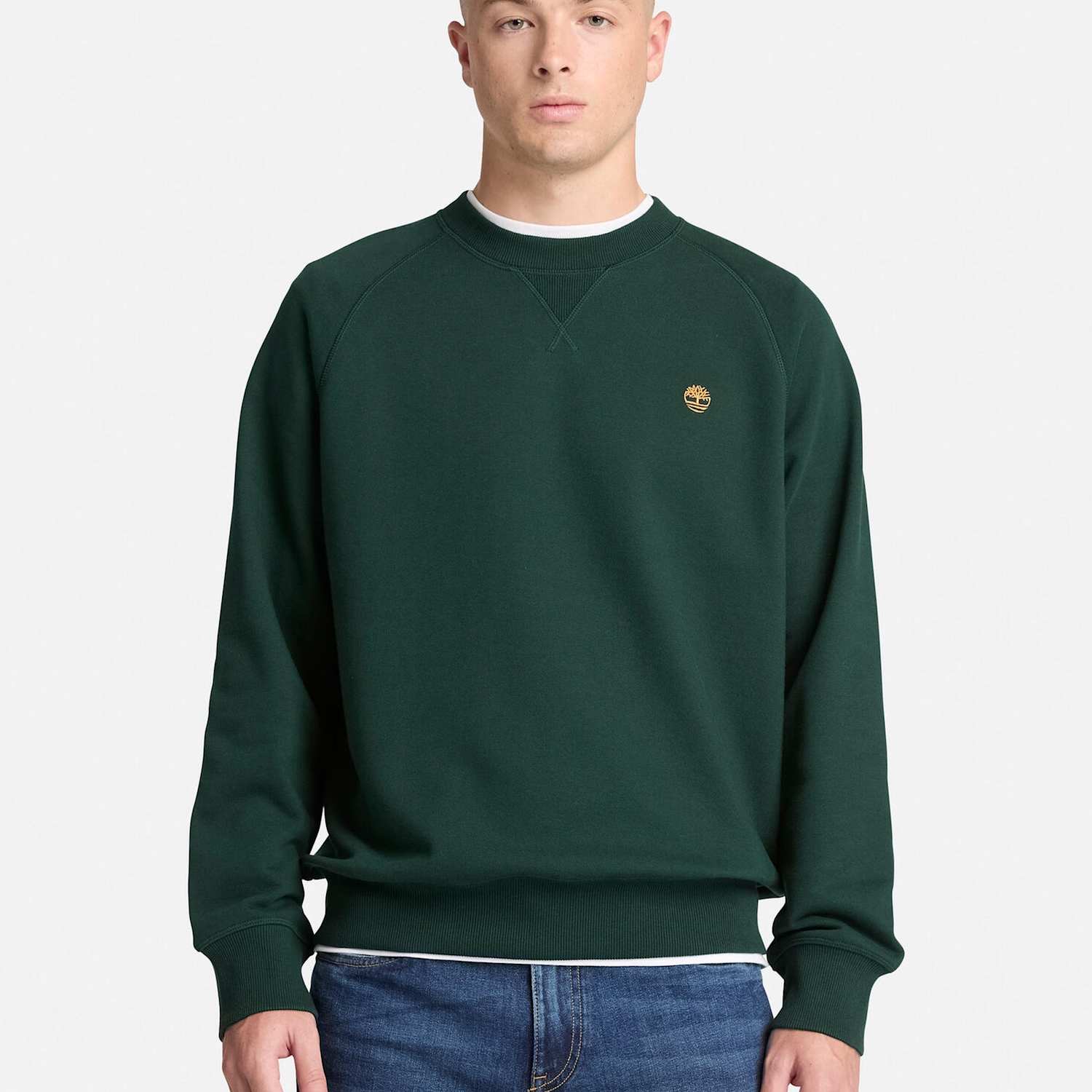 Timberland Men's Exeter River Walking Sweatshirt - L - Dark Green