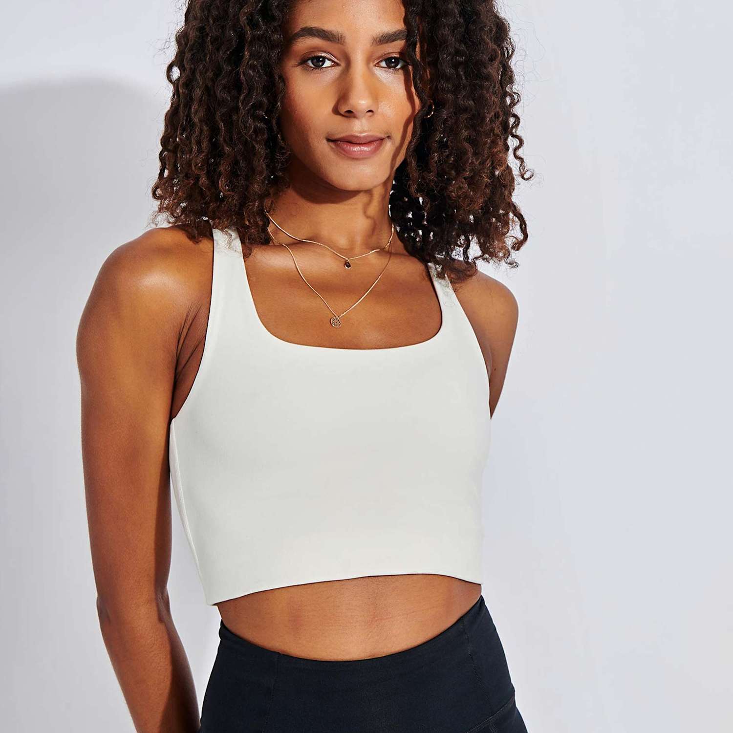 Girlfriend Collective Women's Paloma Sports Bra - Large - Ivory