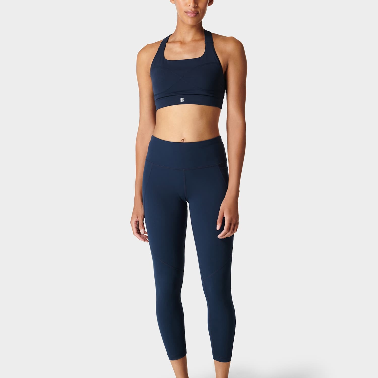 Sweaty Betty Women's Power 7/8 Gym Leggings - Extra Large - Navy
