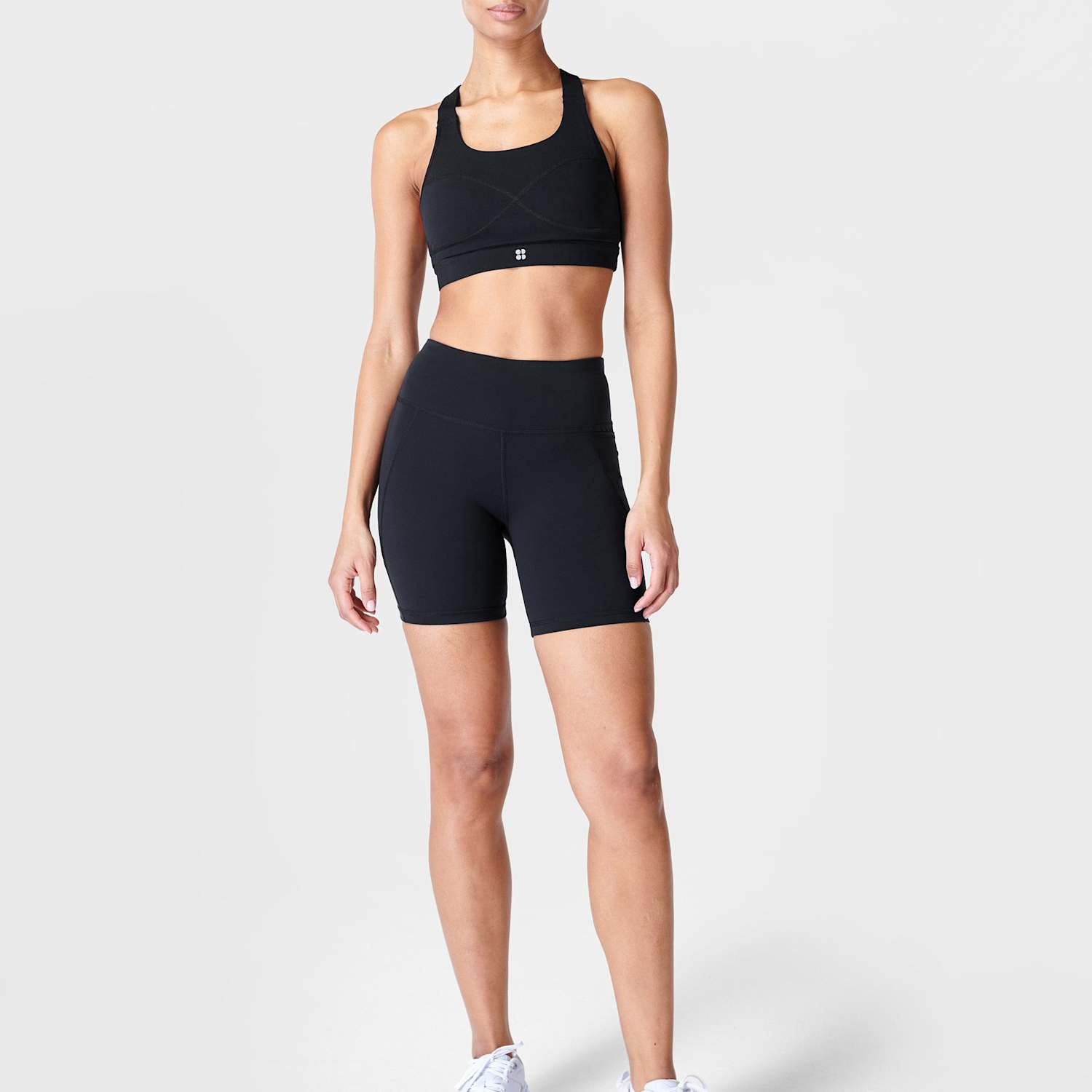 Sweaty Betty Women's Power 6" High Waisted Cycling Shorts - Extra Large - Black