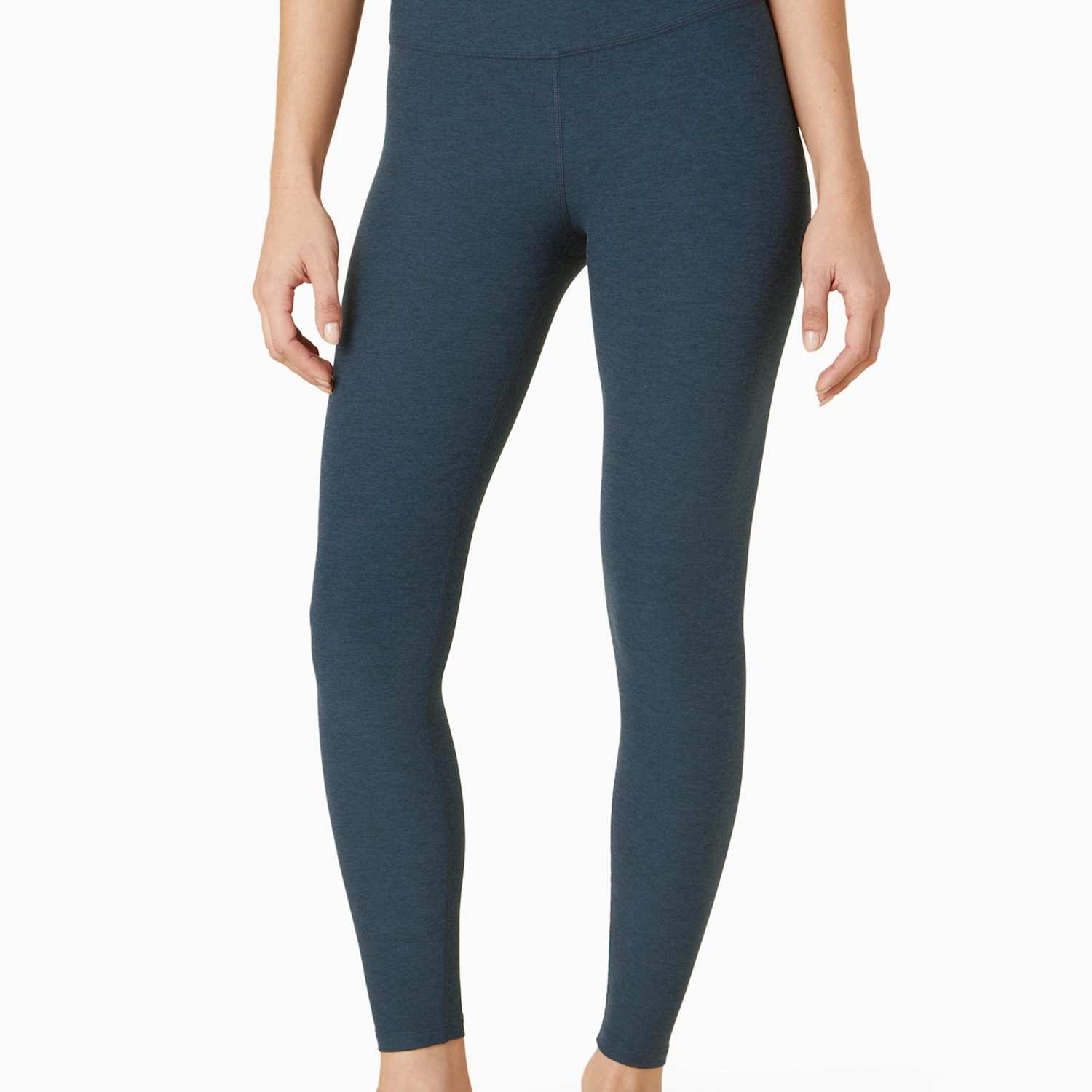 Beyond Yoga Women's Spacedye At Your Leisure 7/8 Yoga Leggings - Medium - Navy