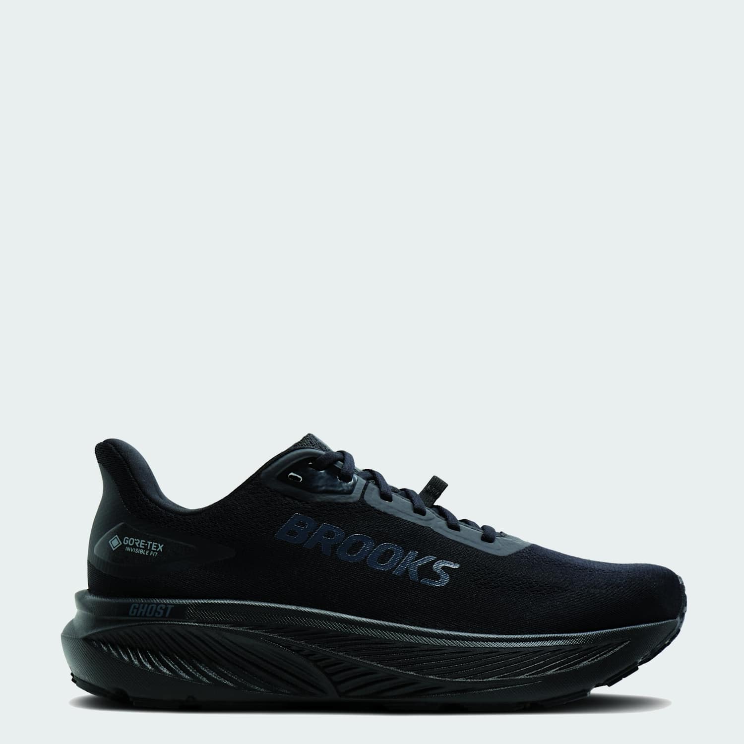 Brooks Men's Ghost 18 GTX Waterproof Running Trainers - 11 - Black - Available at M&S