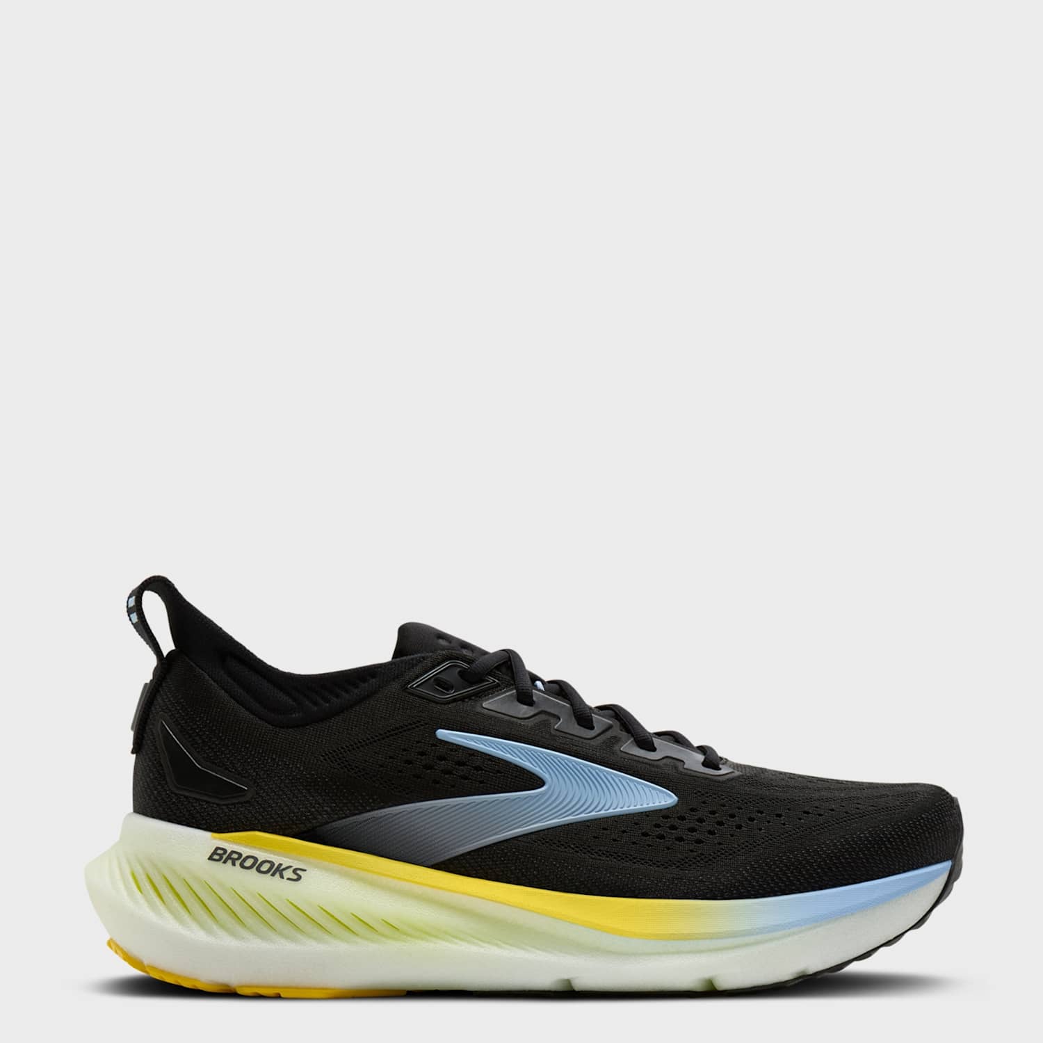 Brooks Men's Glycerin 23 Running Trainers - 12 - Yellow Mix - Available at M&S