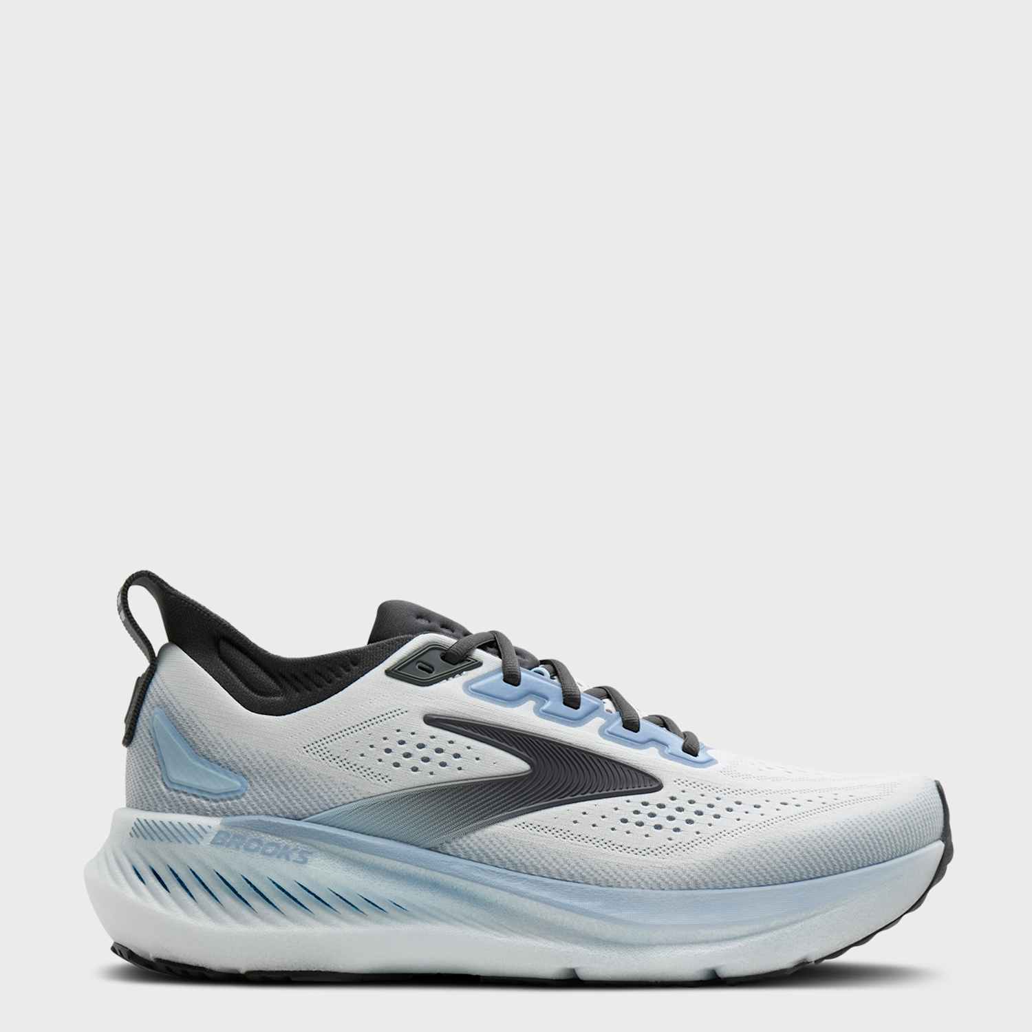 Brooks Men's Glycerin GTS 23 Running Trainers - 9 - Blue Mix - Available at M&S