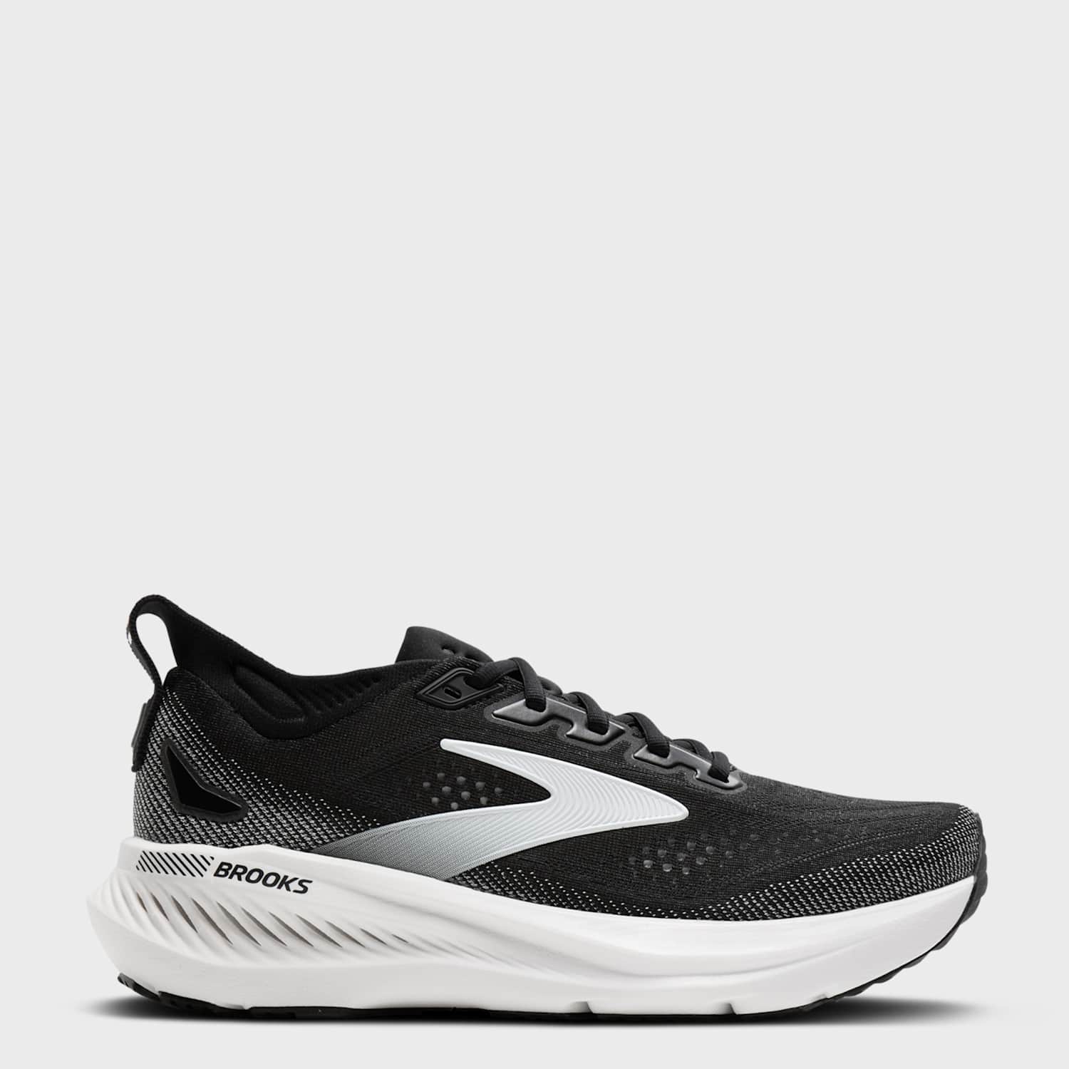 Brooks Men's Glycerin GTS 23 Running Trainers - 11 - Black/Grey - Available at M&S