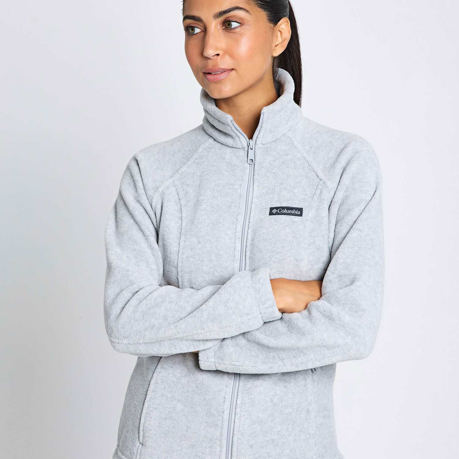 Columbia Women's Benton Springs Zip Up Fleece Jacket - Large - Blue