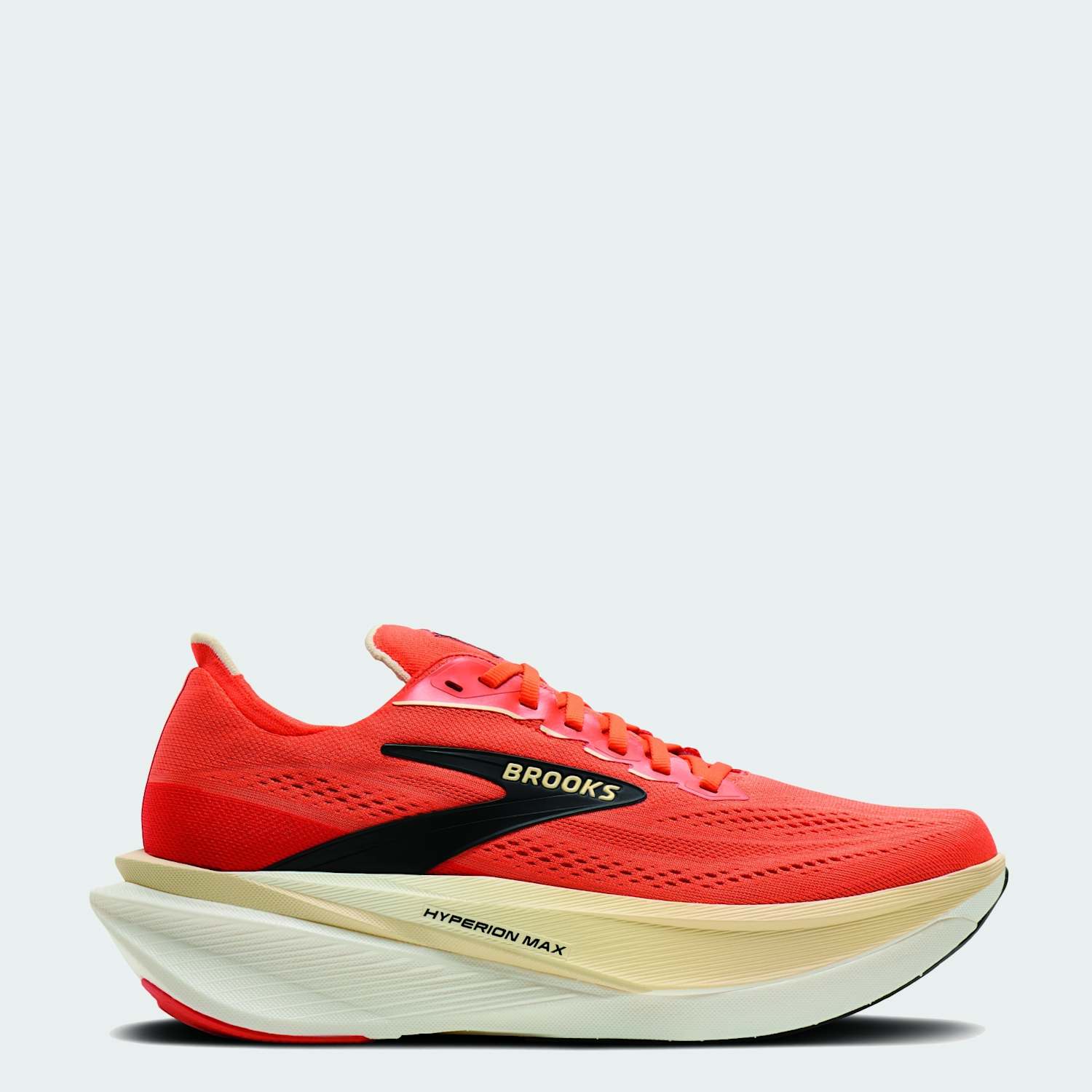Brooks Men's Hyperion Max 4 Running Trainers - 8 - Red - Available at M&S
