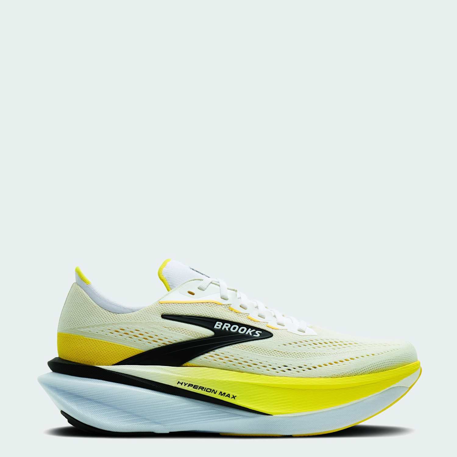 Brooks Men's Hyperion Max 4 Running Trainers - 10½ - Yellow - Available at M&S