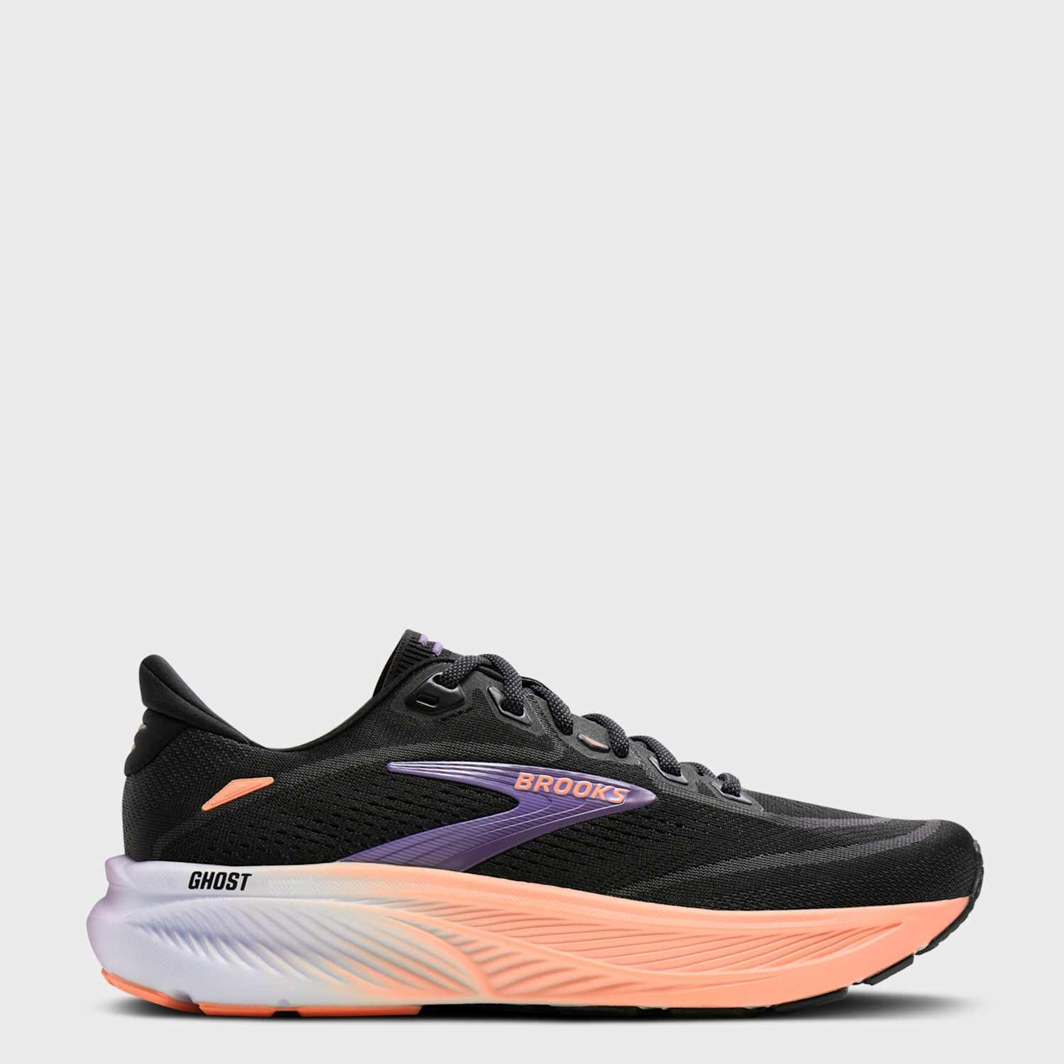 Brooks Women's Ghost 18 Trainers - 5 - Black Mix - Available at M&S