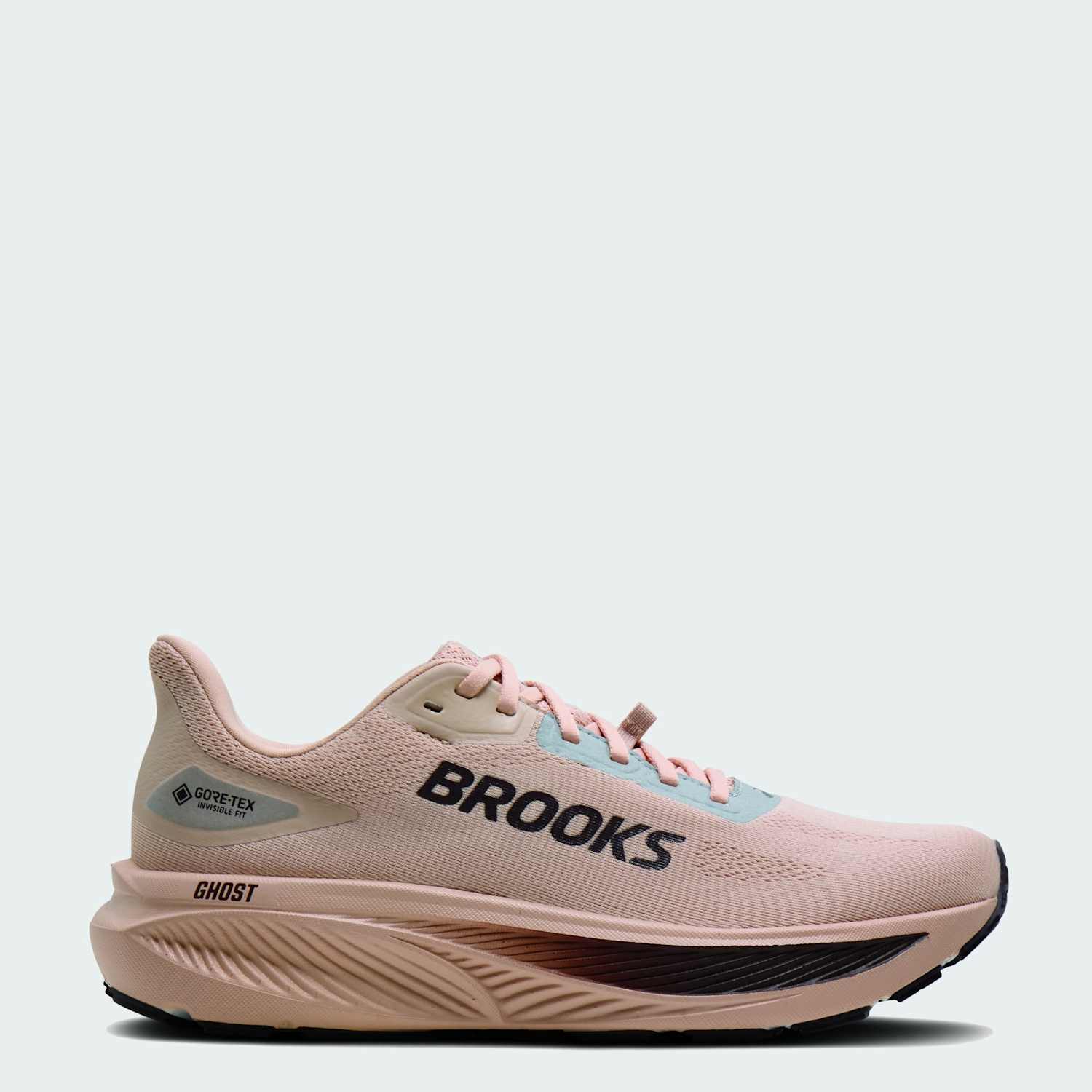 Brooks Women's Ghost 18 GTX Waterproof Running Trainers - 6 - Cream Mix - Available at M&S
