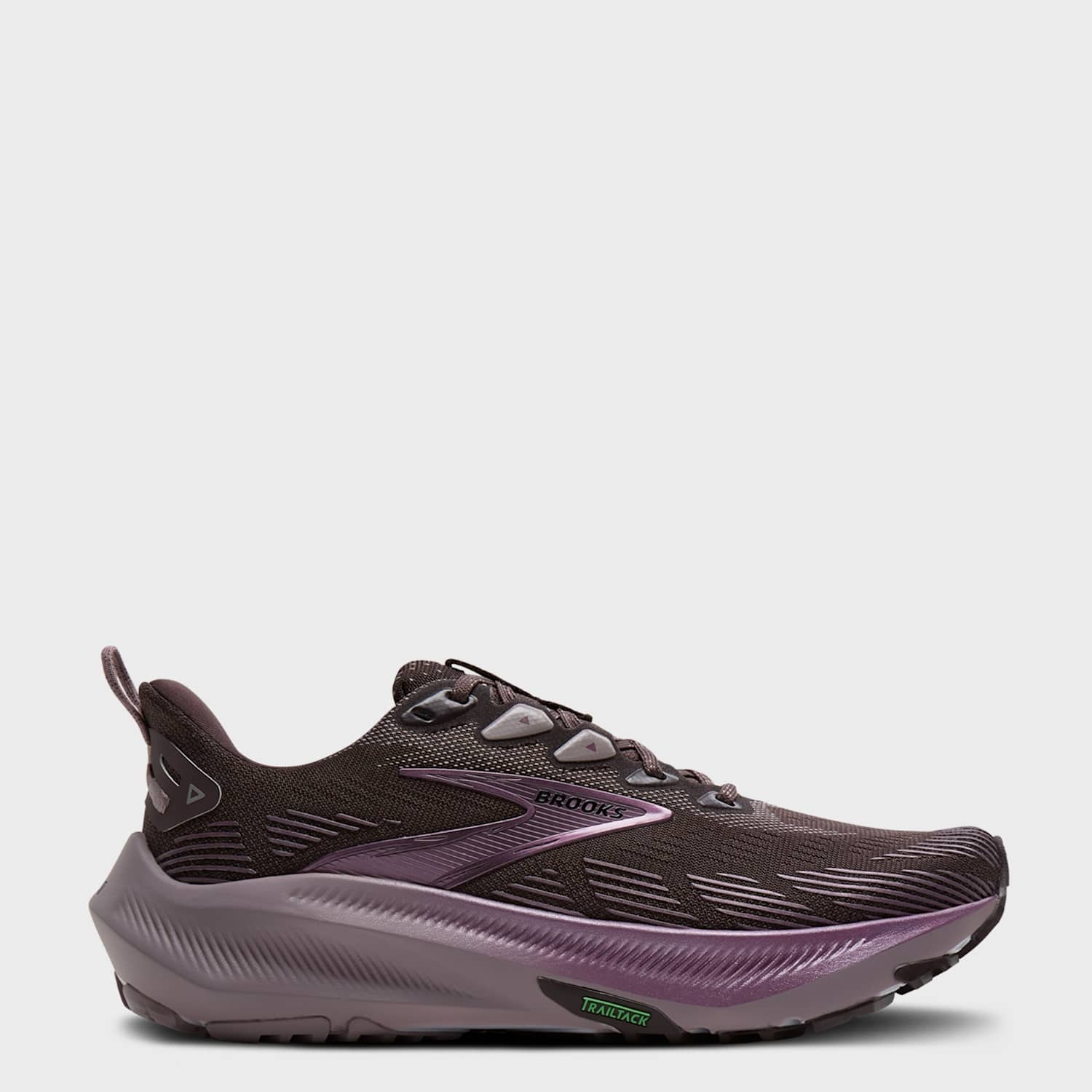 Brooks Women's Ghost Trail Running Trainers - 7 - Dark Purple - Available at M&S