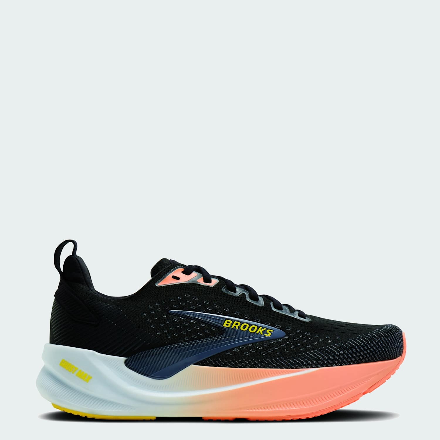 Brooks Women's Ghost Max 4 Trainers - 6 - Black Mix - Available at M&S