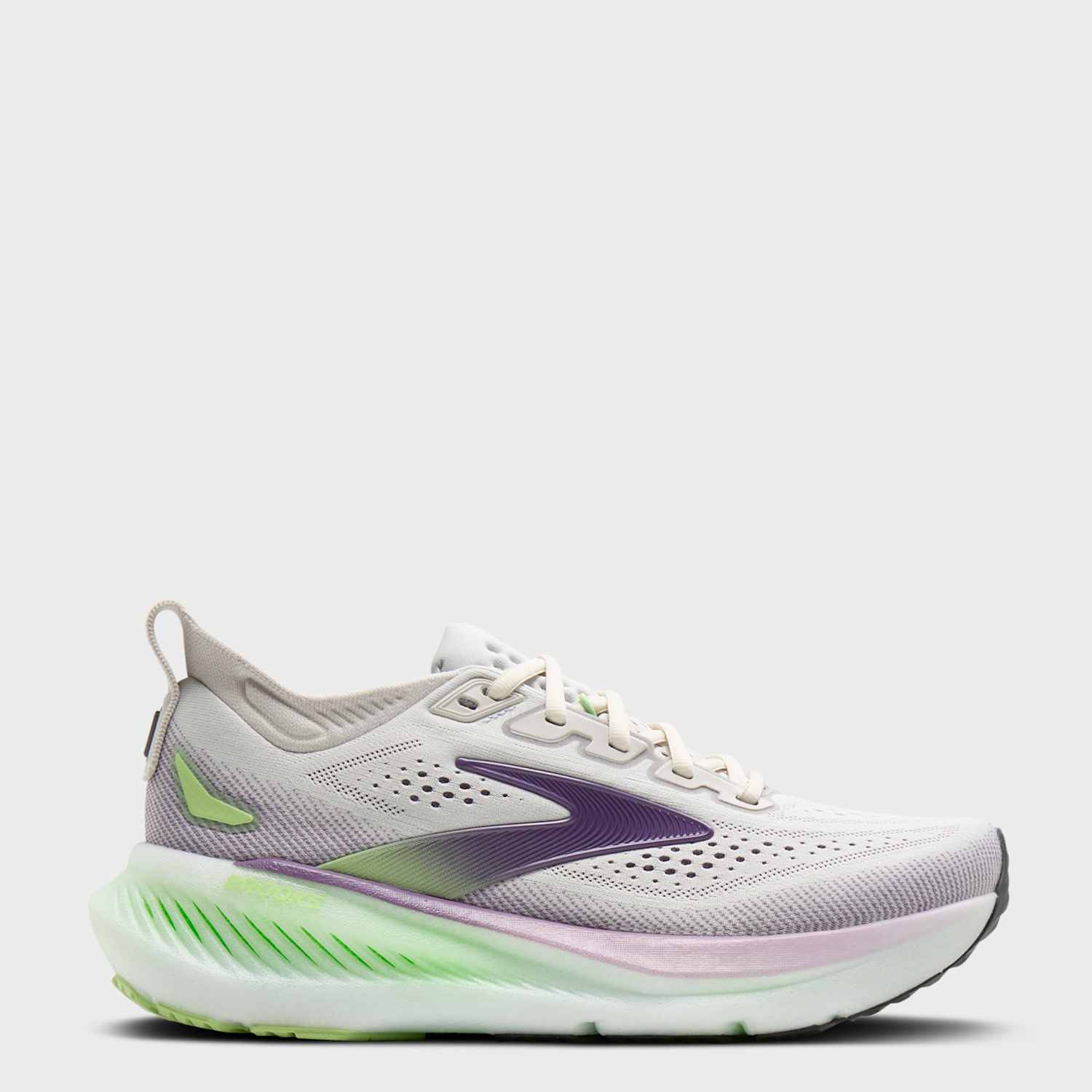 Brooks Women's Glycerin 23 Running Trainers - 5 - Grey Mix - Available at M&S