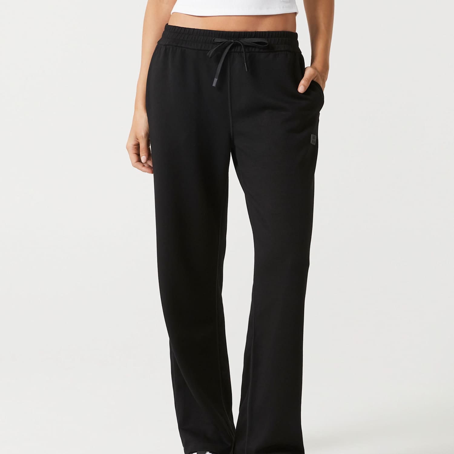 Lilybod Women's Aimie Drawstring Relaxed Joggers - Extra Small - Black