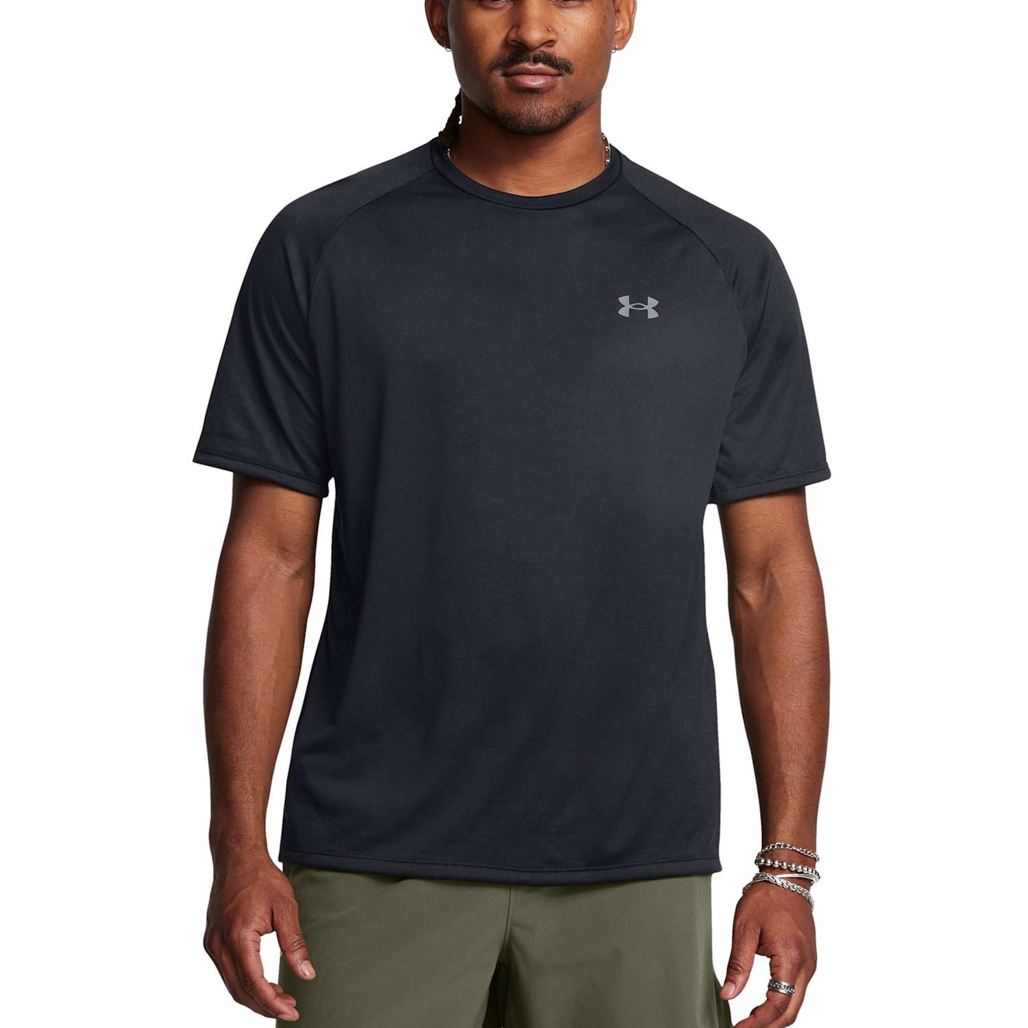 Under Armour Men's Tech 2.0 Crew Neck T-Shirt - XL - Black