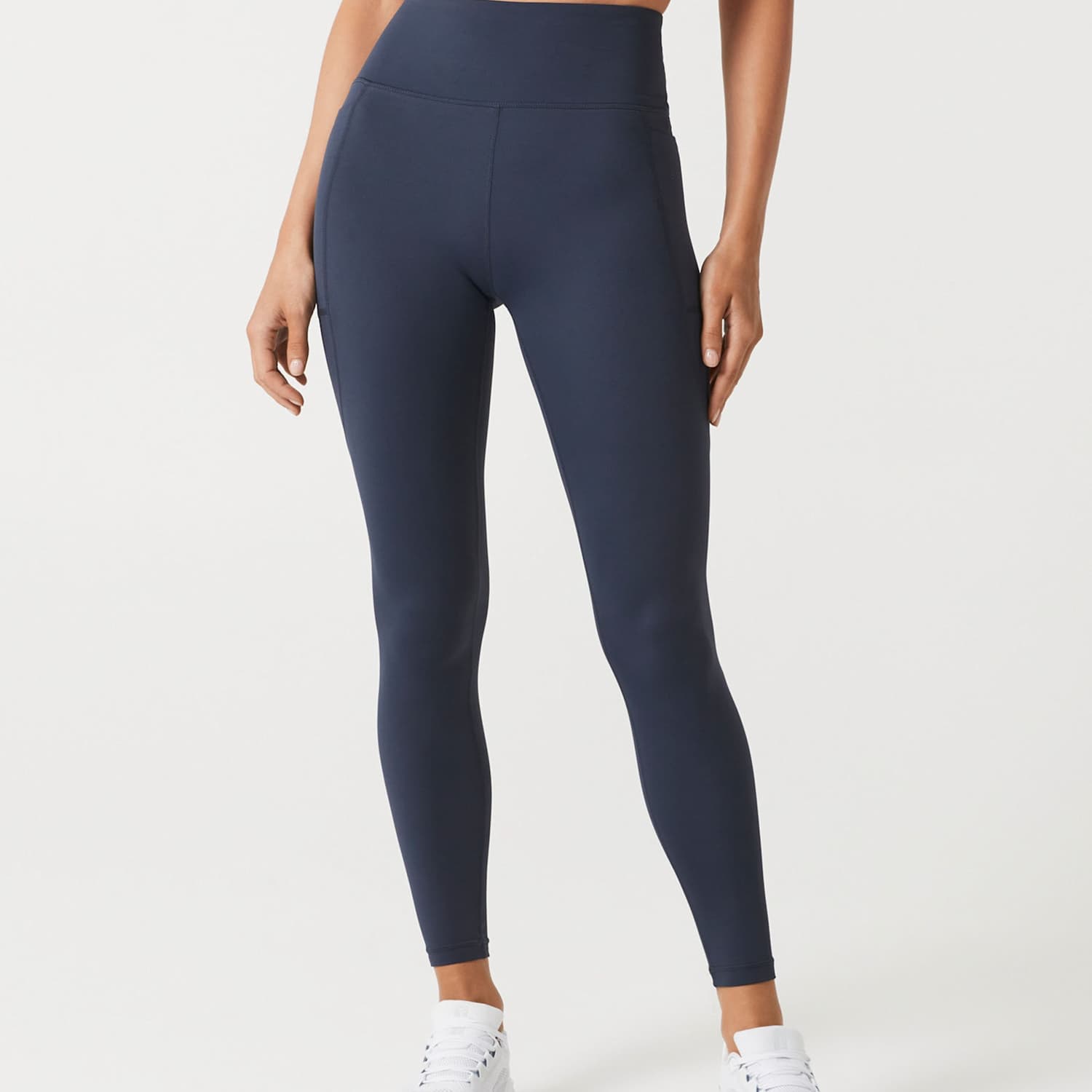 Lilybod Women's Zoe High Waisted Pockets Leggings - Small - Navy