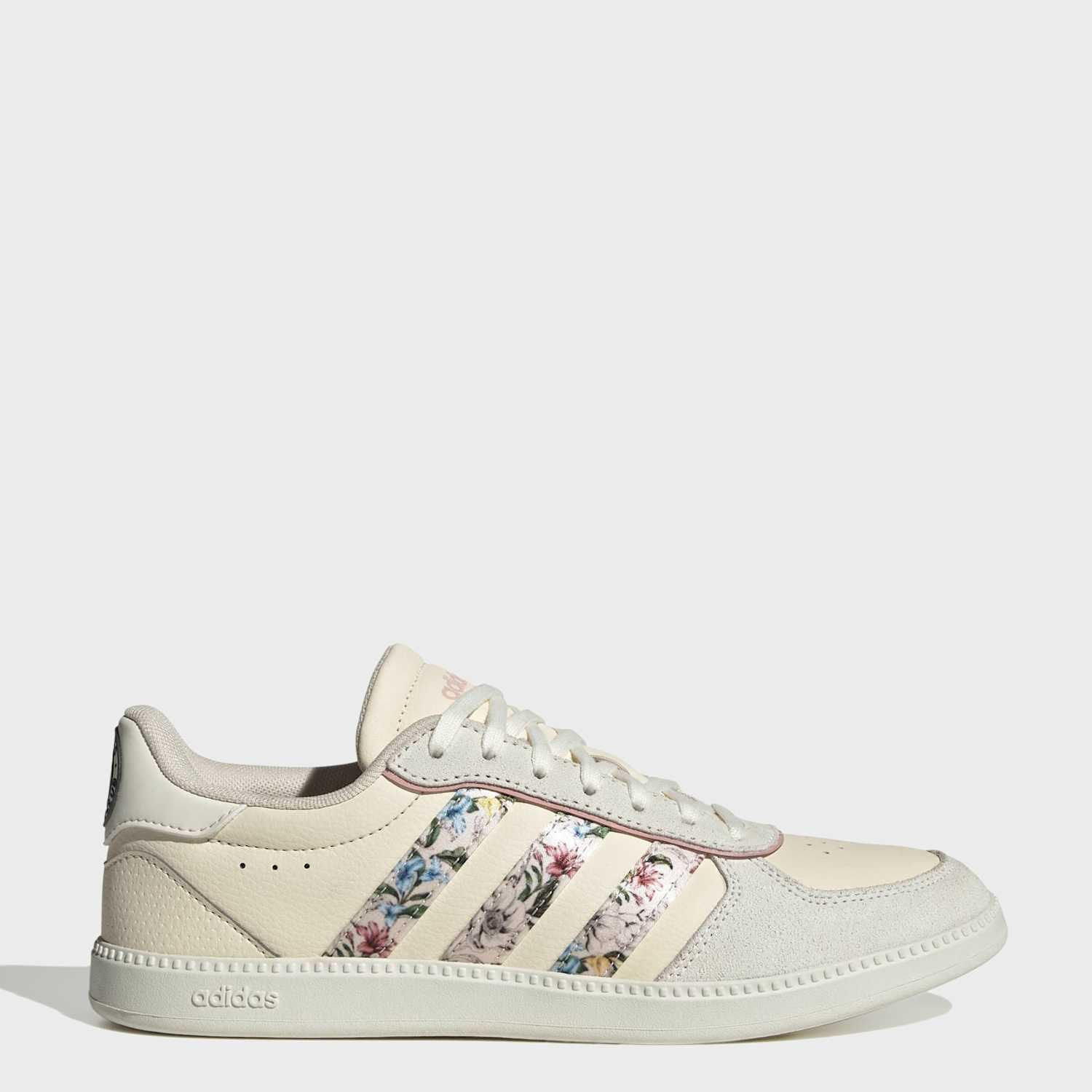 Adidas Women's Farm Rio Breaknet Sleek Leather Trainers - 6 - White Mix
