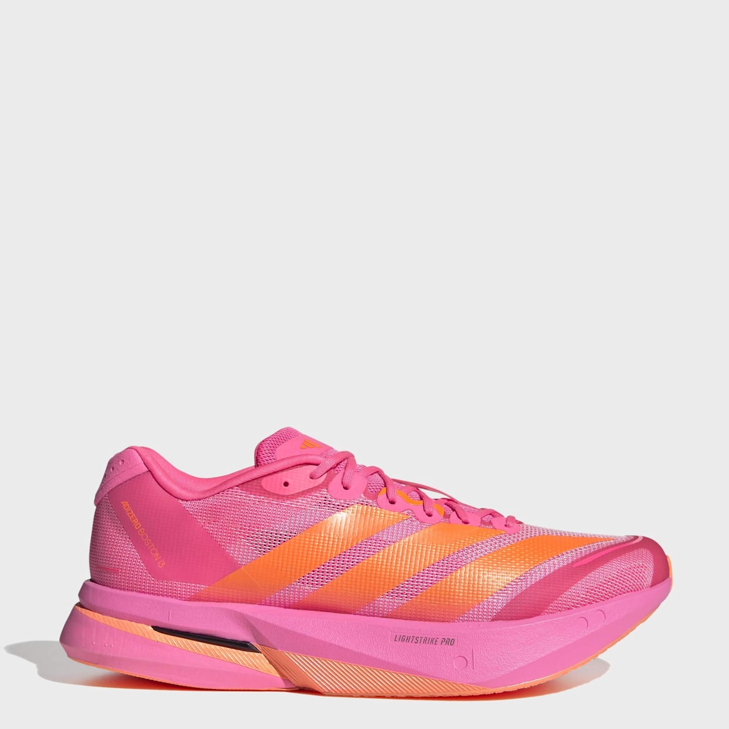 Adidas Men's Adizero Boston 13 Running Trainers - 10 - Pink