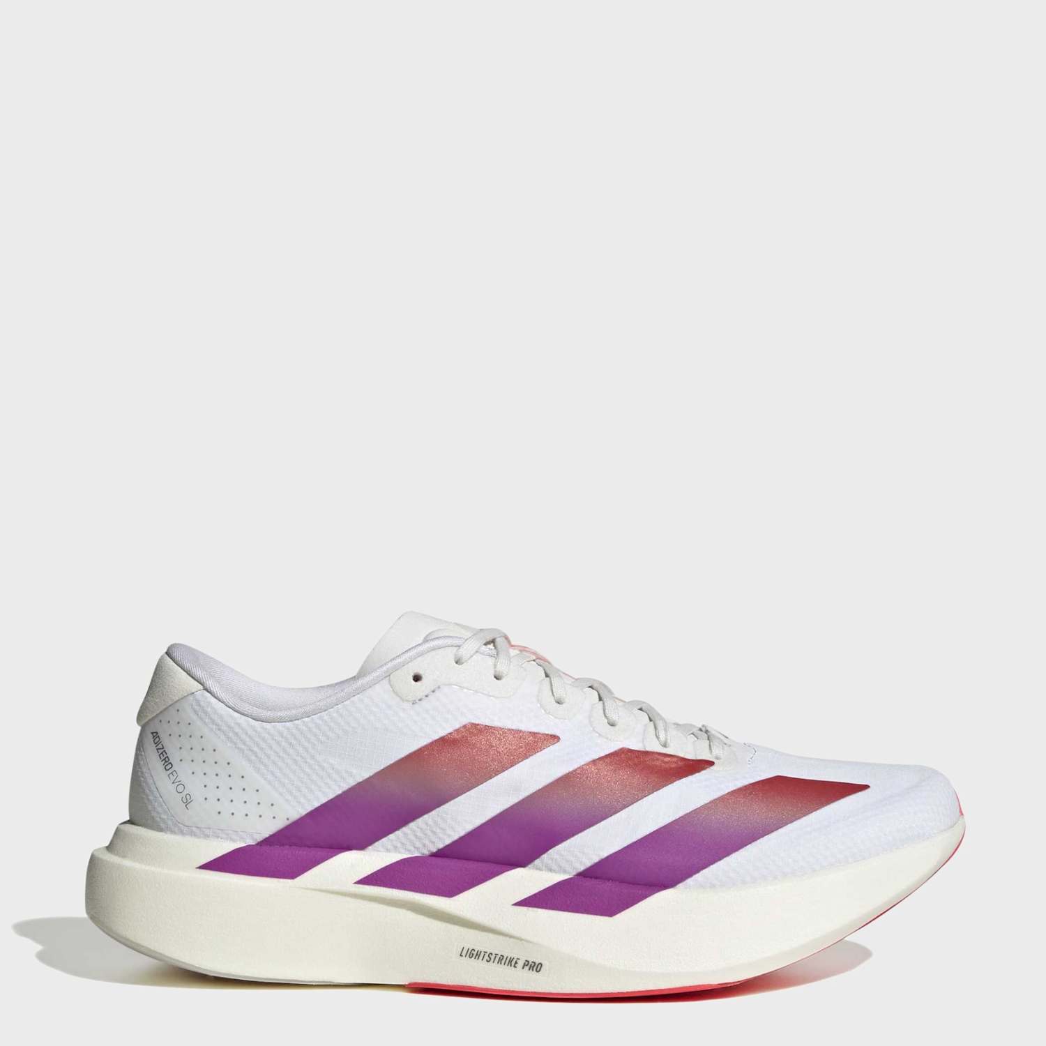 Adidas Men's Adizero EVO SL Running Trainers - 12 - White