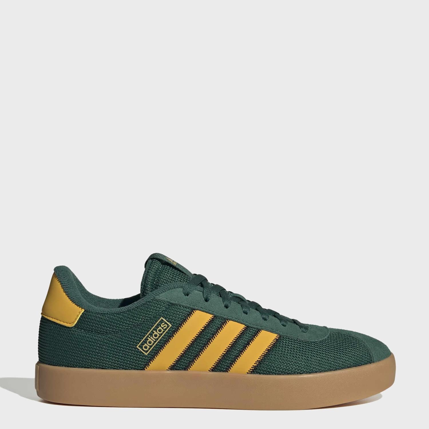 Adidas Men's VL Court 3.0 Leather Trainers - 12 - Black Mix