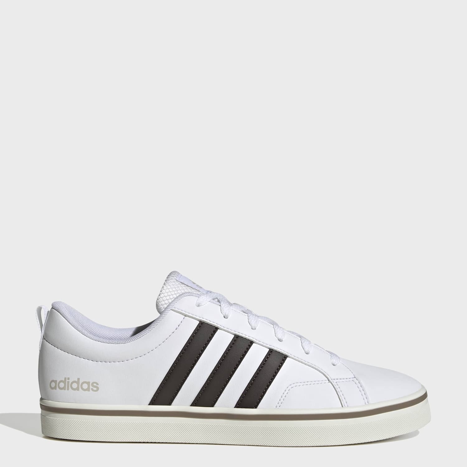 Adidas Men's VS Pace 2.0 Stripe Trainers - 12 - White