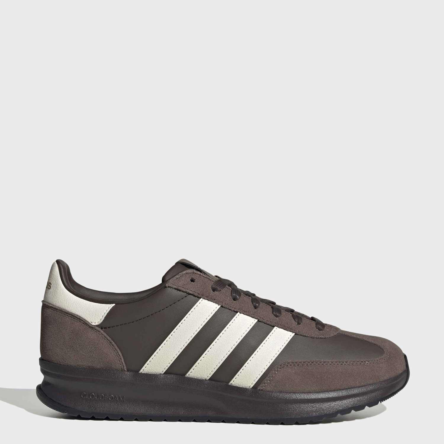 Adidas Men's Run 70s 2.0 Stripe Trainers - 12 - Brown
