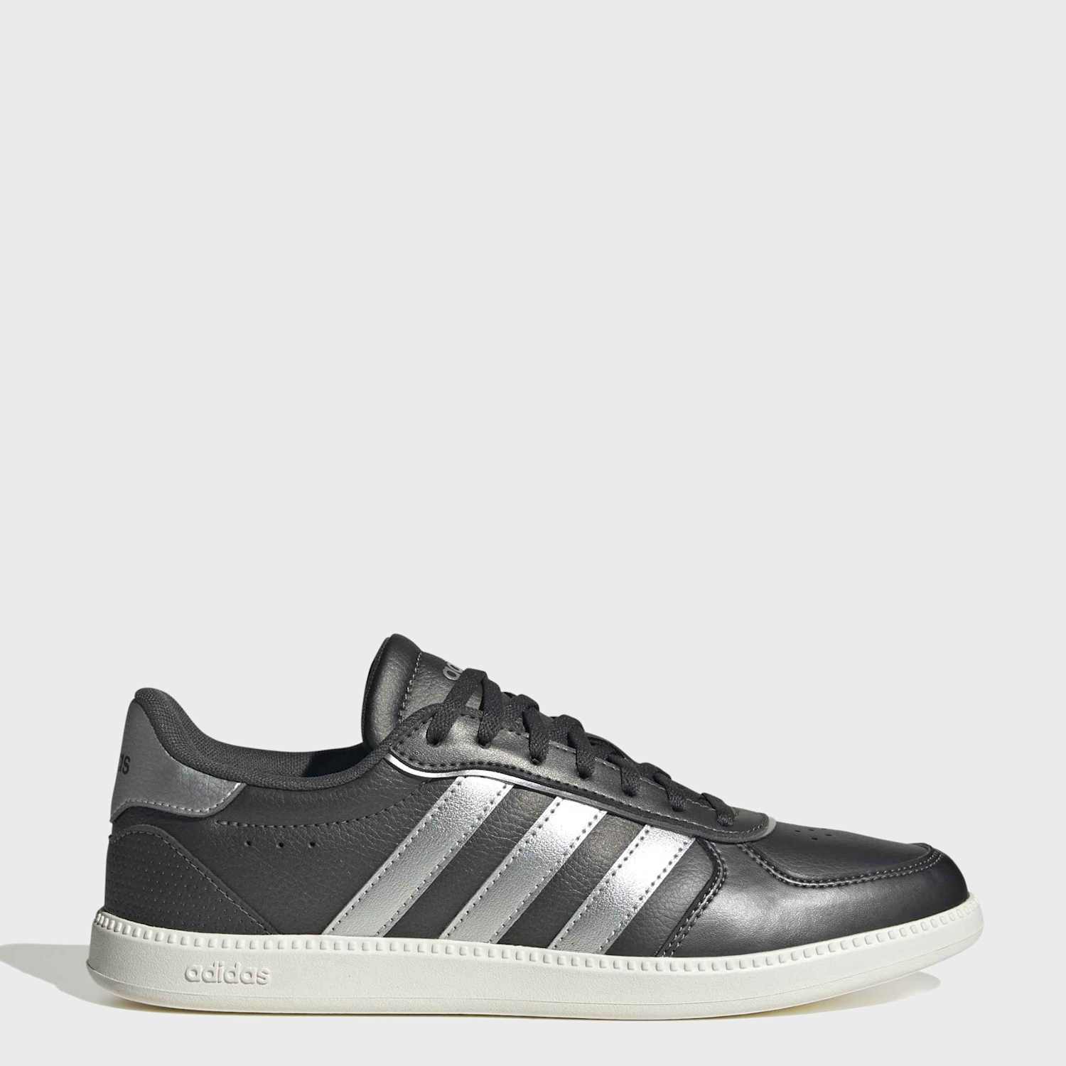 Adidas Women's Breaknet Sleek Trainers - 6 - Grey Mix