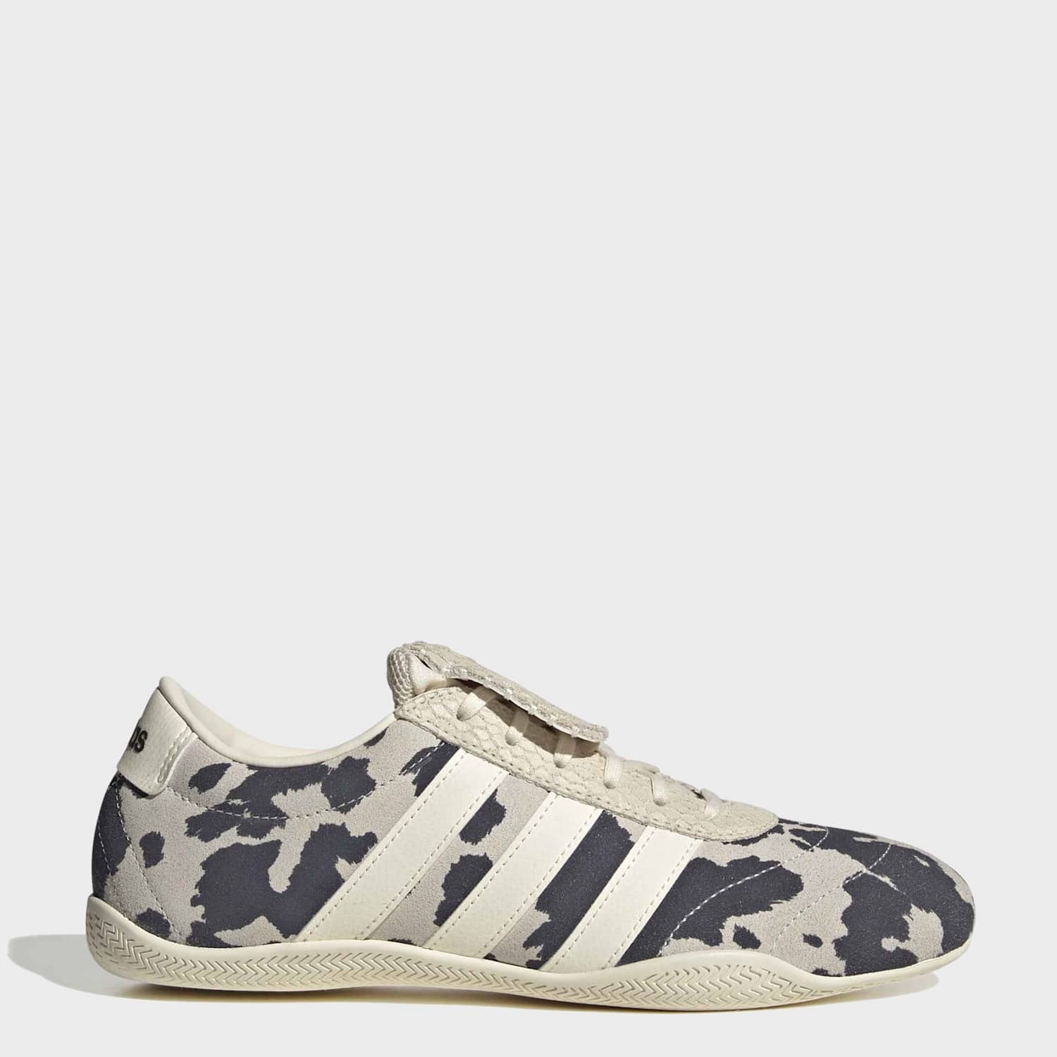 Adidas Women's Grand Court Lo Animal Print Trainers - 6 - White Mix