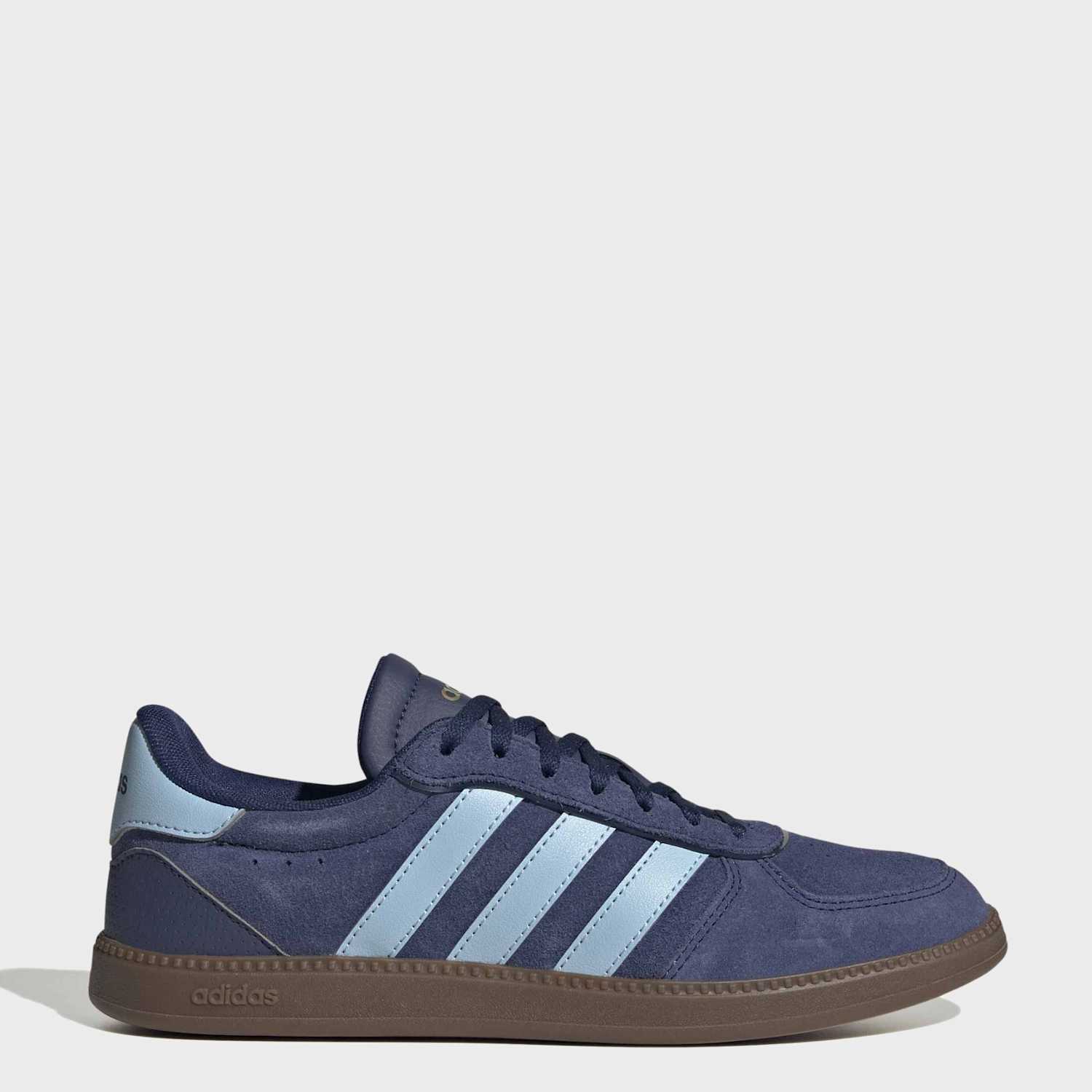Adidas Women's Breaknet Sleek Trainers - 8 - Blue Mix