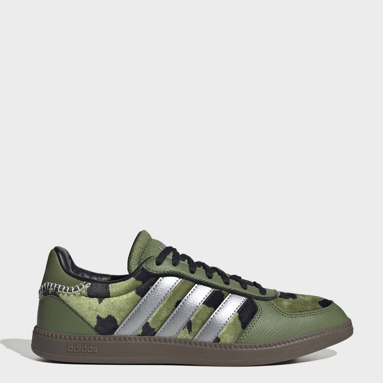 Adidas Women's Breaknet Sleek Animal Print Trainers - 8 - White Mix