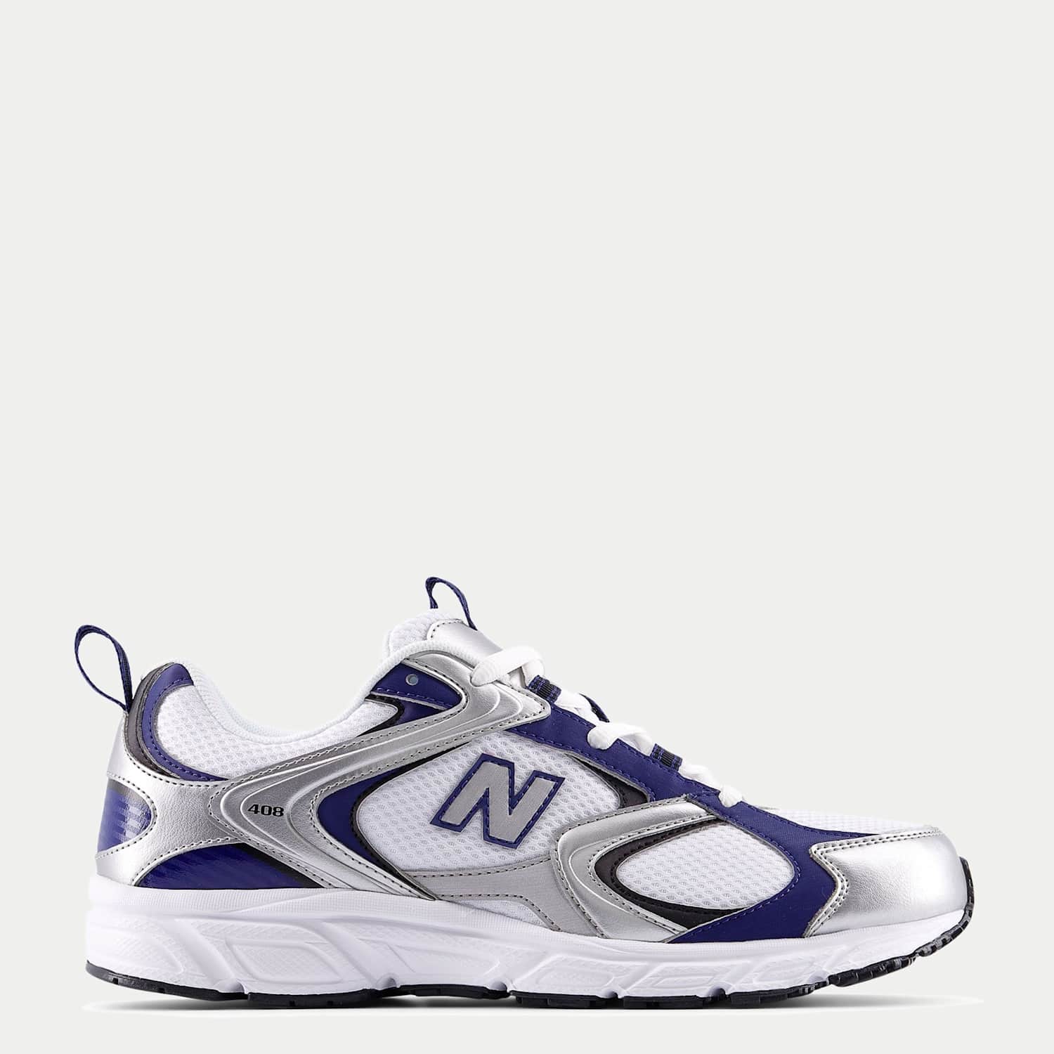 New Balance Women's 408 Retro-Style Mesh Running Trainers - 6 - White Mix