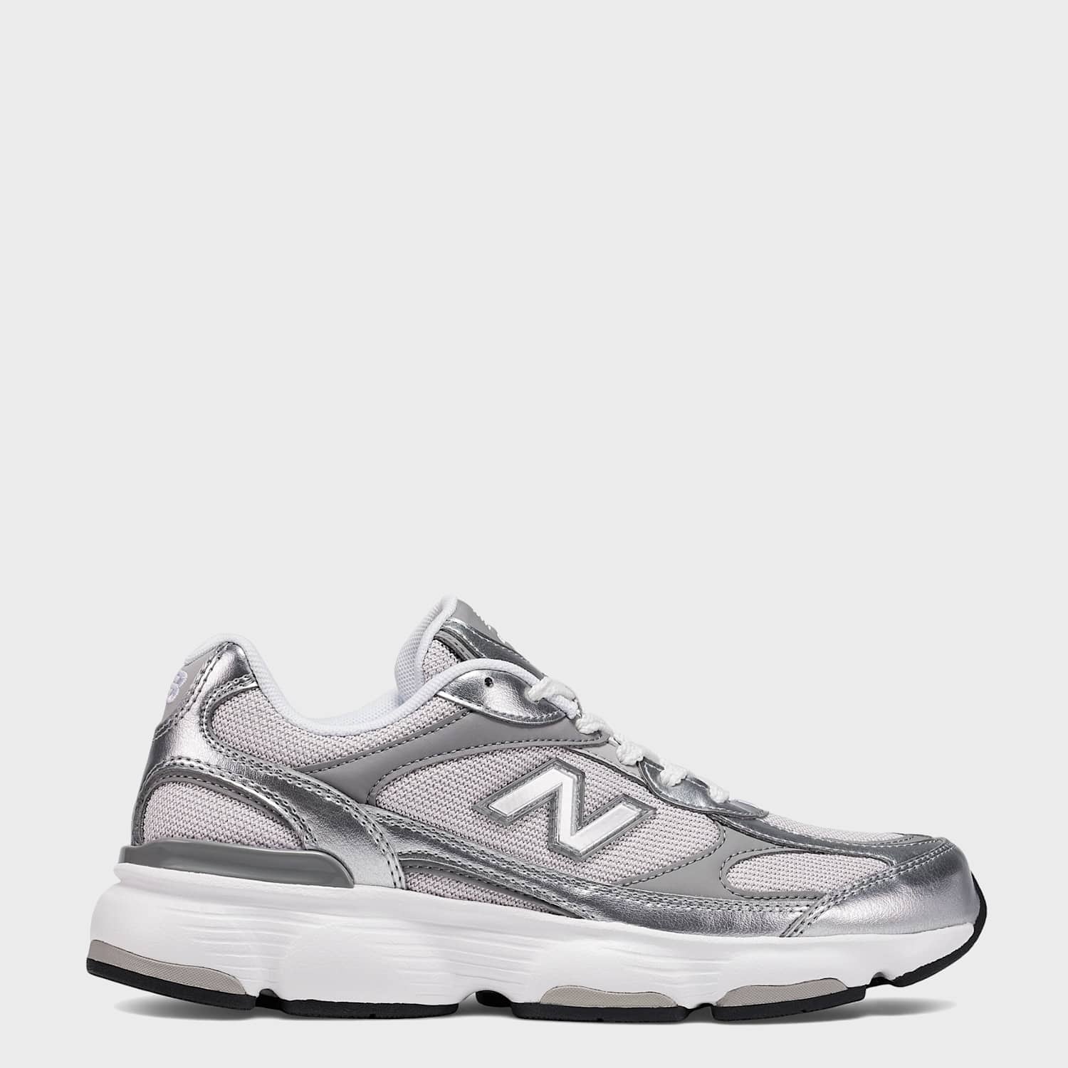 New Balance Women's 603 Trainers With Suede Accents - 6 - Silver Mix