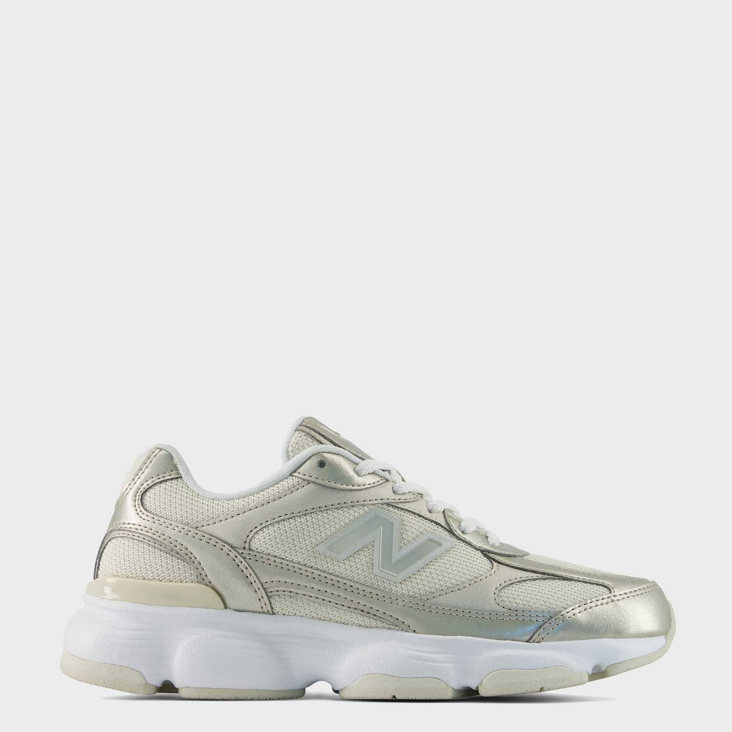 New Balance Women's 603 Trainers With Suede Accents - 6 - Gold Mix
