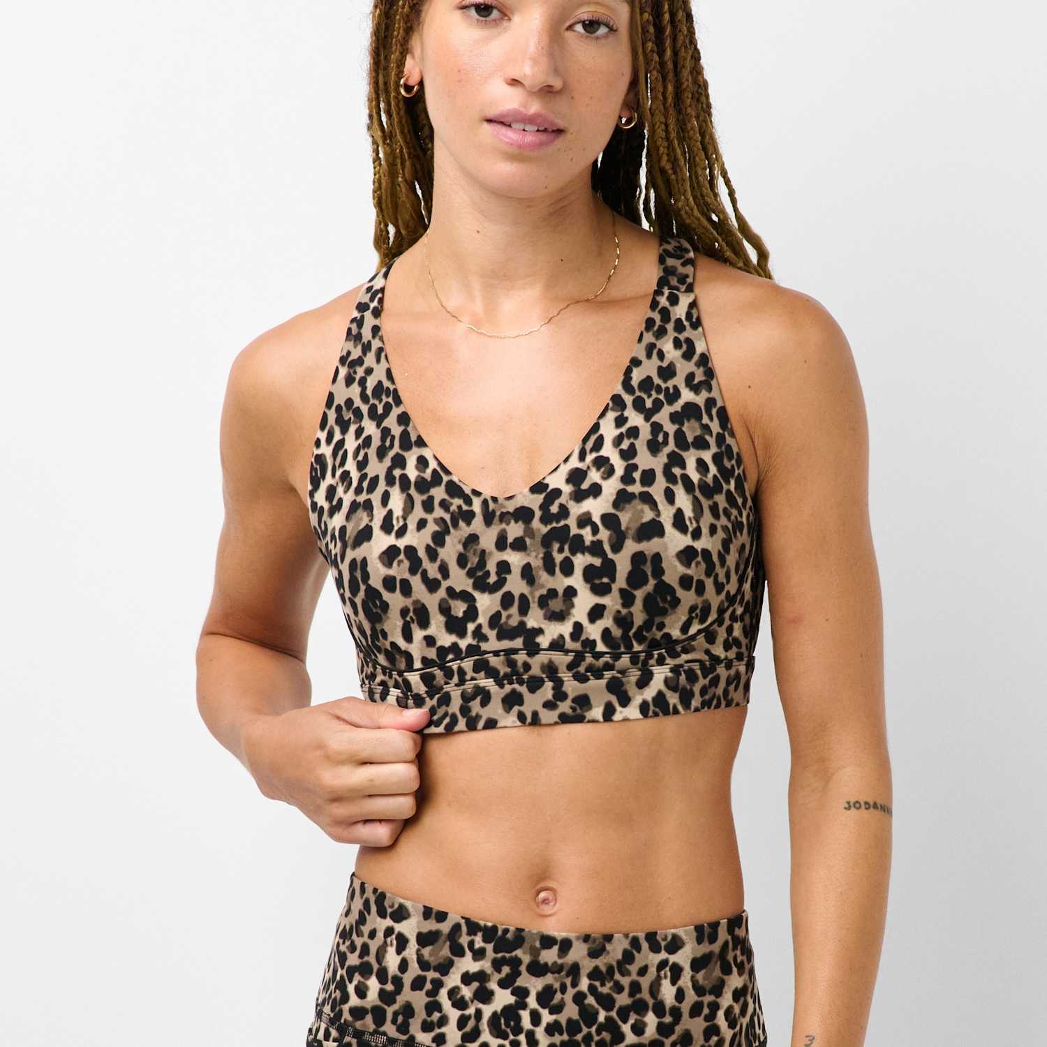 Sweaty Betty Women's Power Pulse Medium Support Sports Bra - Large - Brown Mix