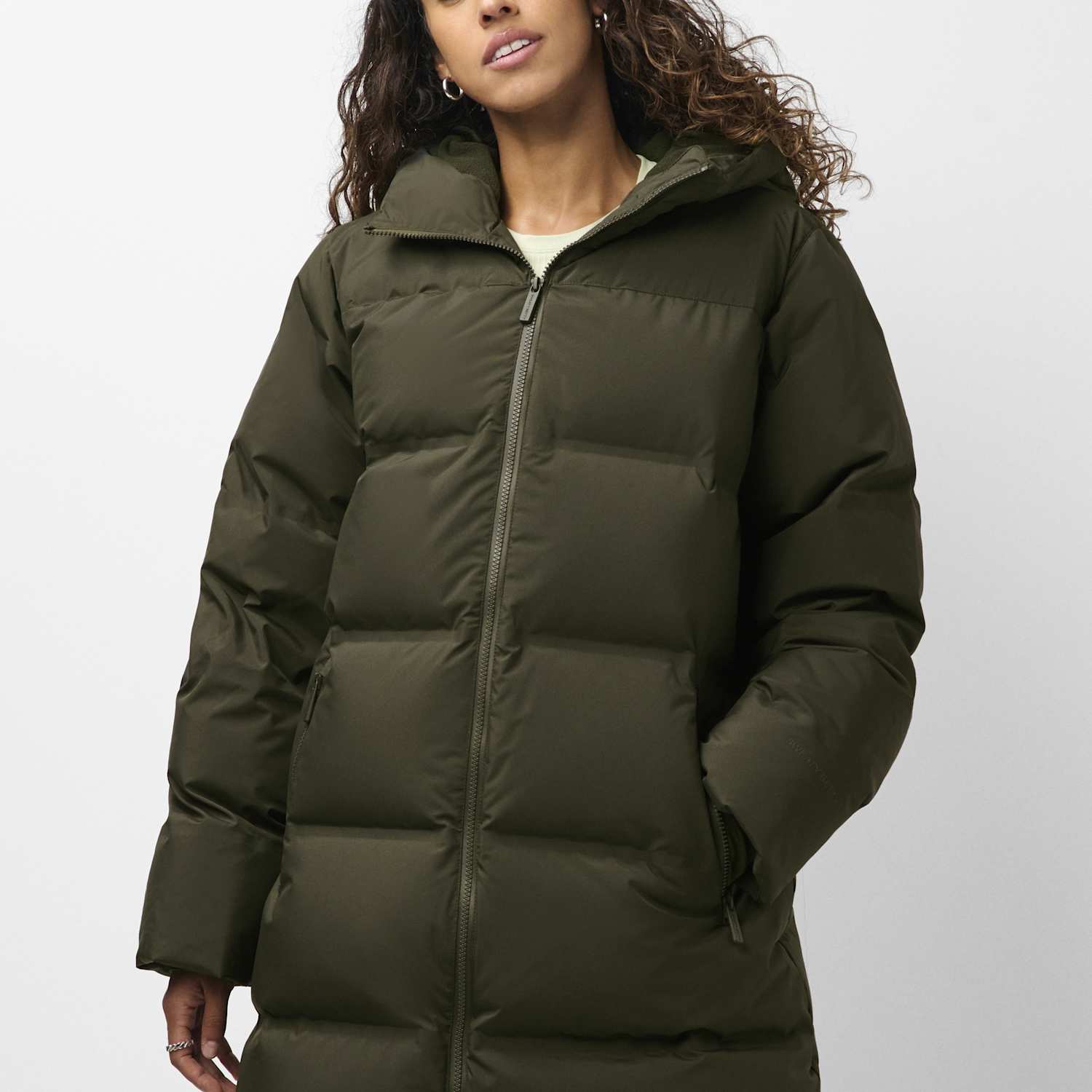 Sweaty Betty Women's Nimbus Mid Waterproof Puffer Jacket - Medium - Dark Green