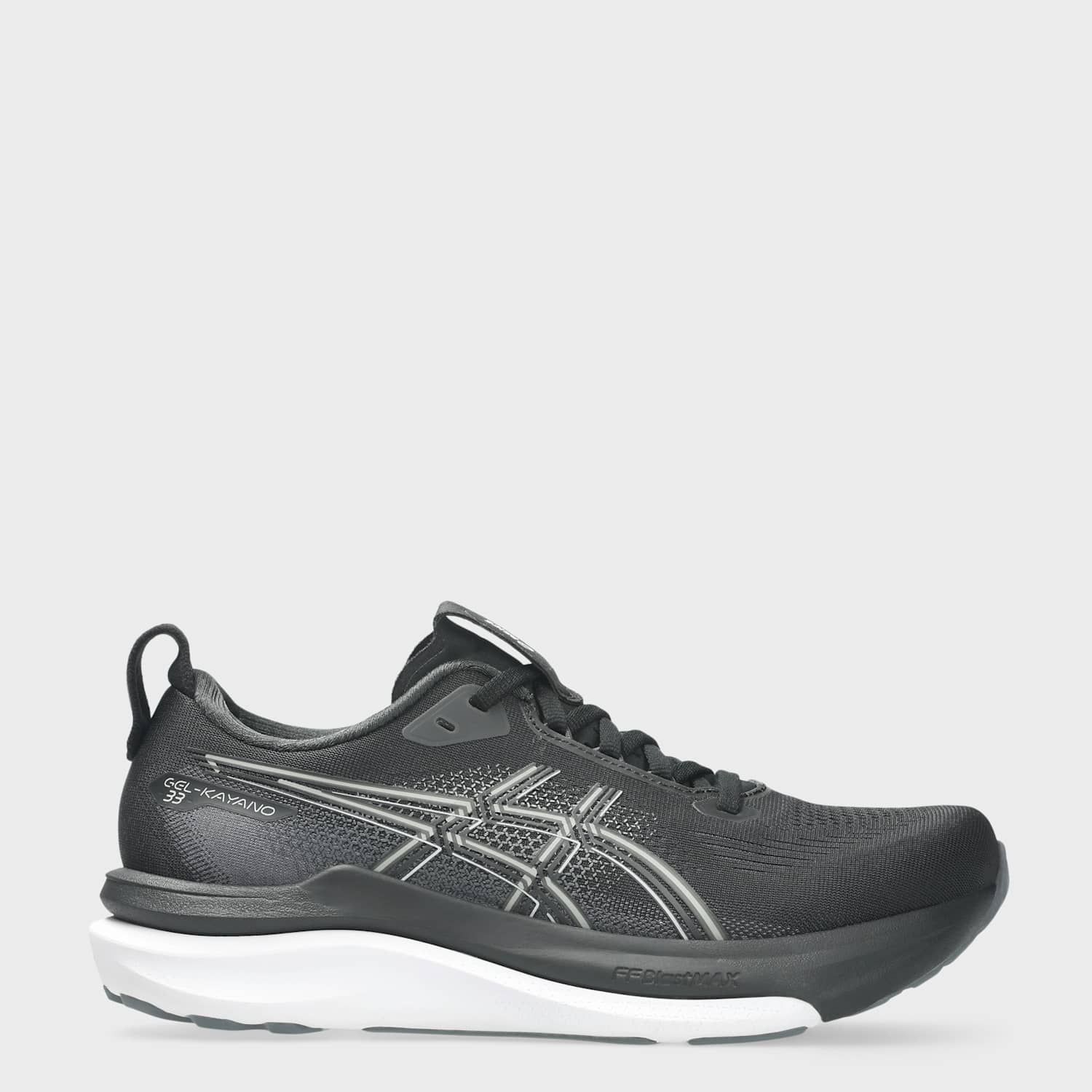 Asics Women's Gel-Kayano 33 Mesh Running Trainers - 4½ - Black Mix
