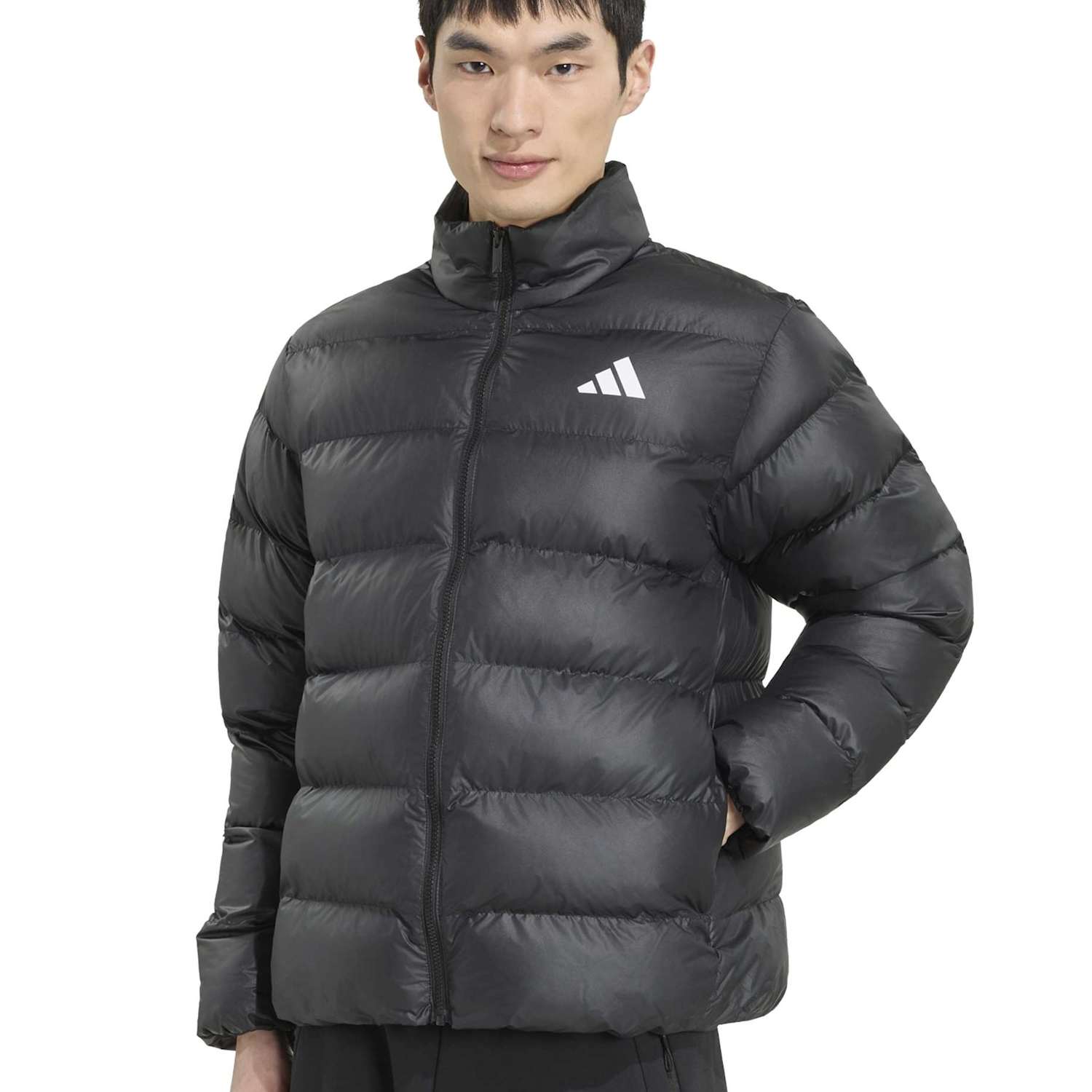 Adidas Men's Essentials Insulated Sports Jacket - XL - Black