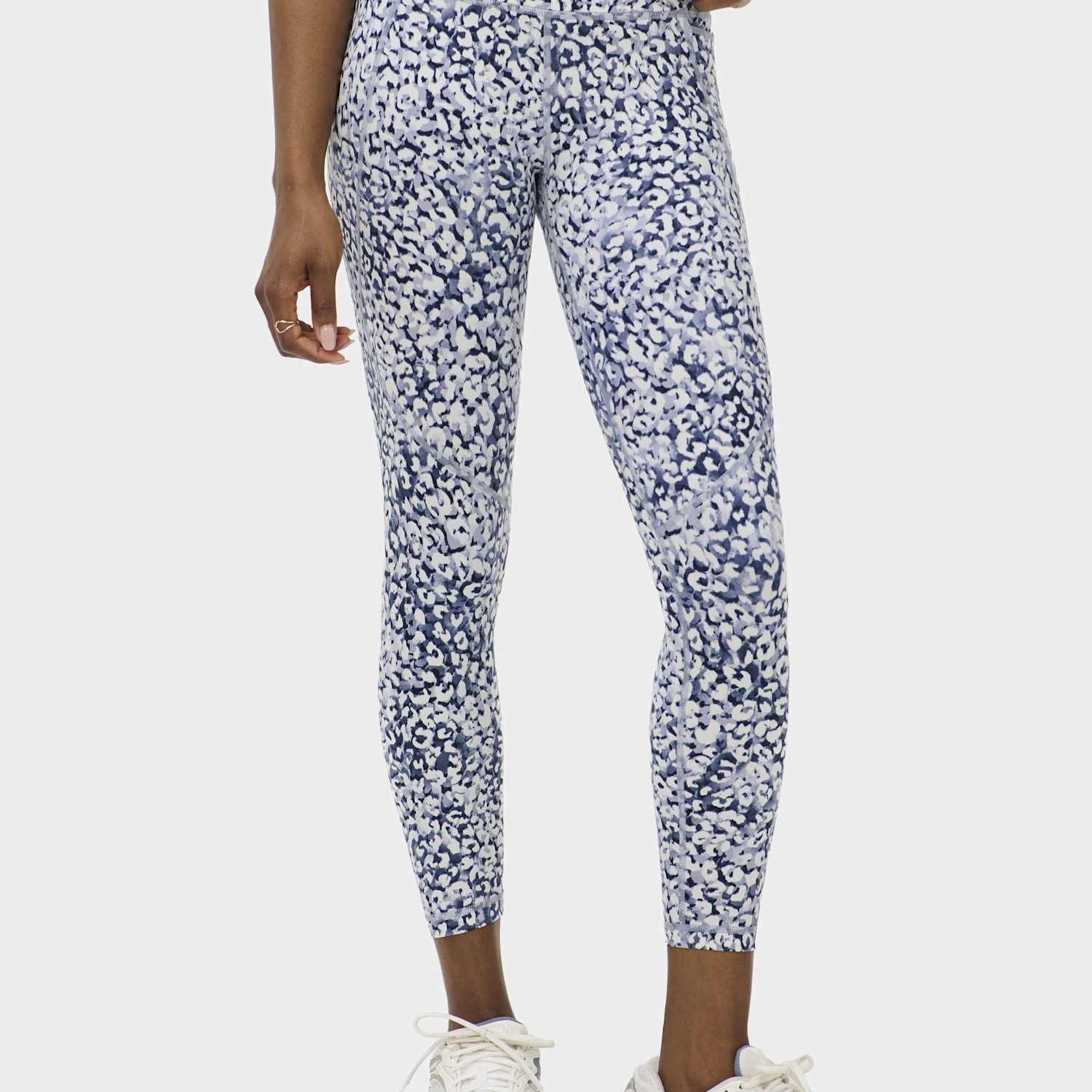 Sweaty Betty Women's Power Gym 7/8 Leggings - Small - Blue Mix