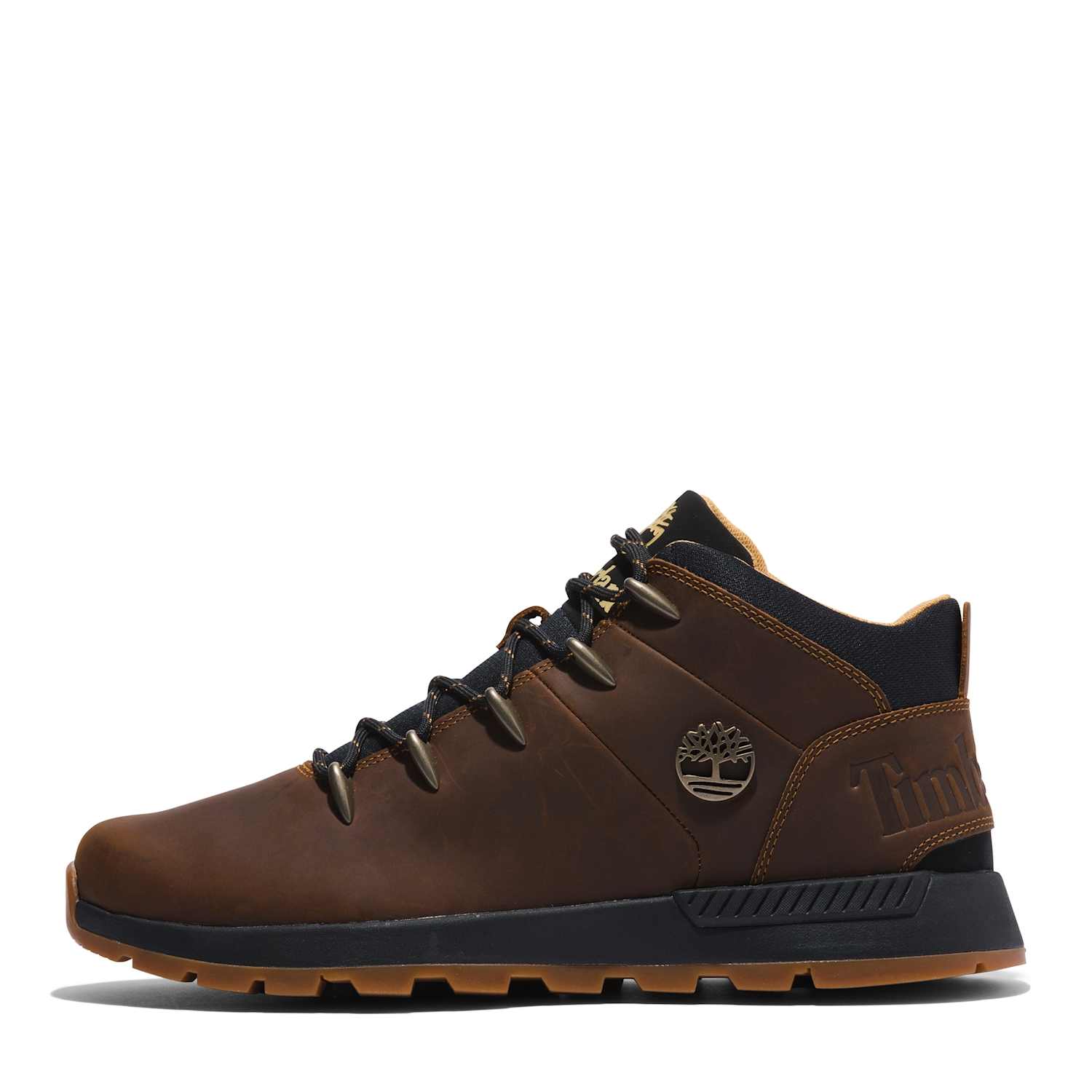 Timberland Men's Sprint Trekker Leather Trainers - 12 - Dark Brown