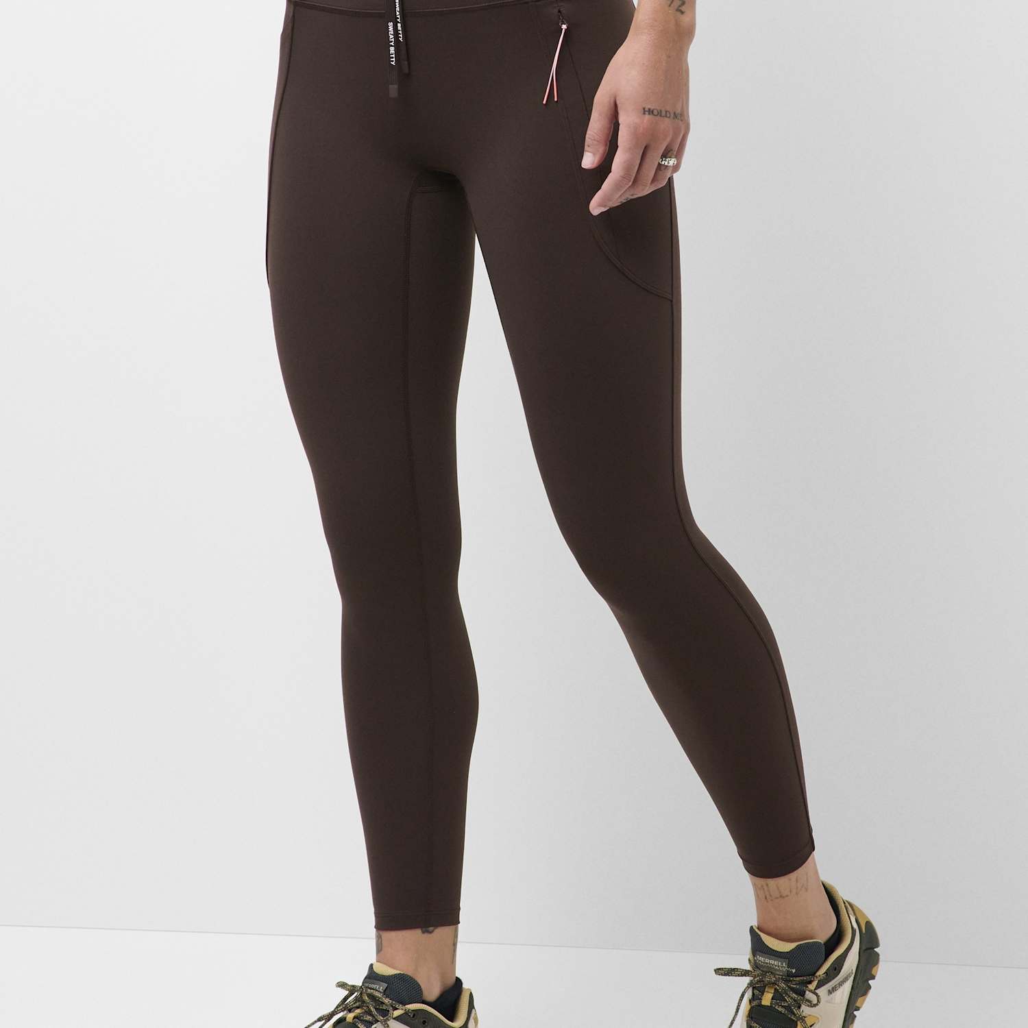 Sweaty Betty Women's Power Walking Leggings - Small - Dark Brown
