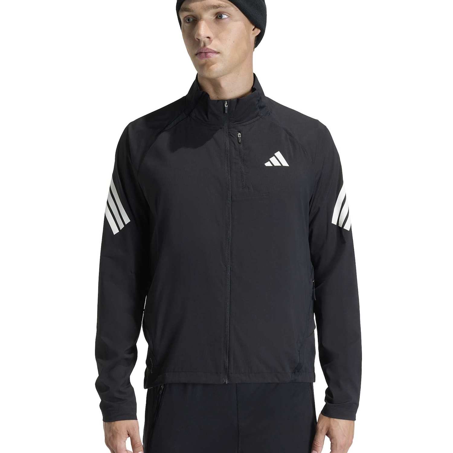 Adidas Men's Reflective Formotion Running Jacket - XL - Black