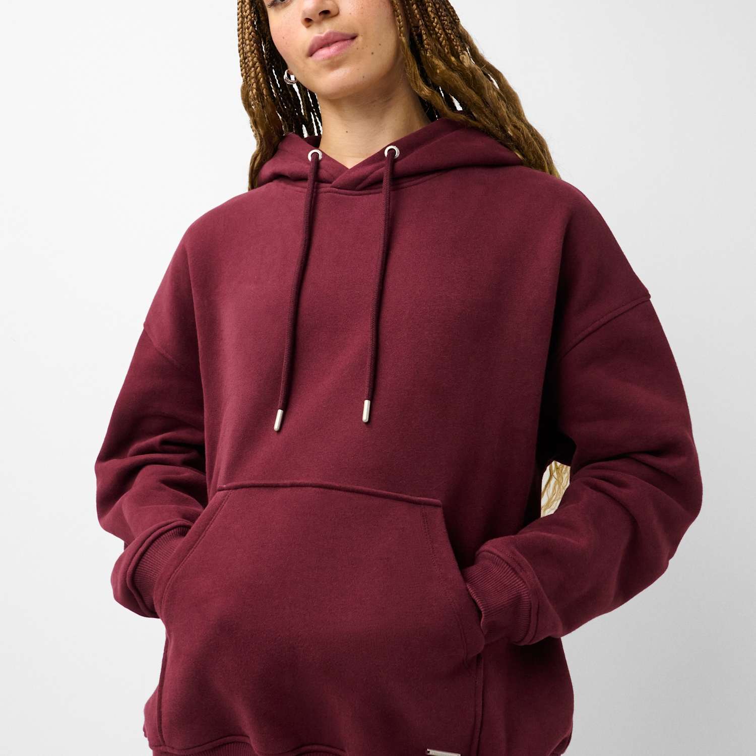 Sweaty Betty Women's Ultra Soft Lined Relaxed Fit Hoodie - Medium - Burgundy