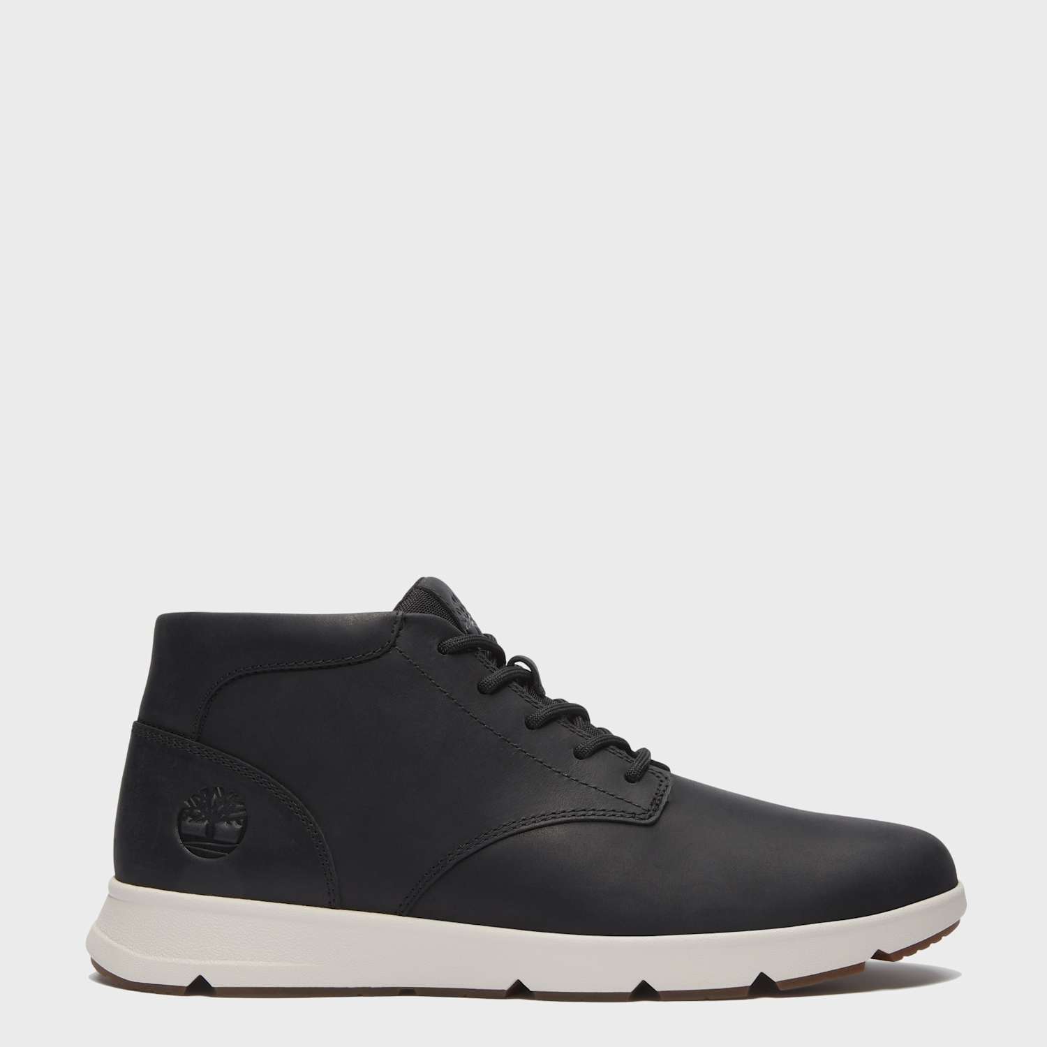 Timberland Men's Parker Street Leather Trainers - 12 - Black